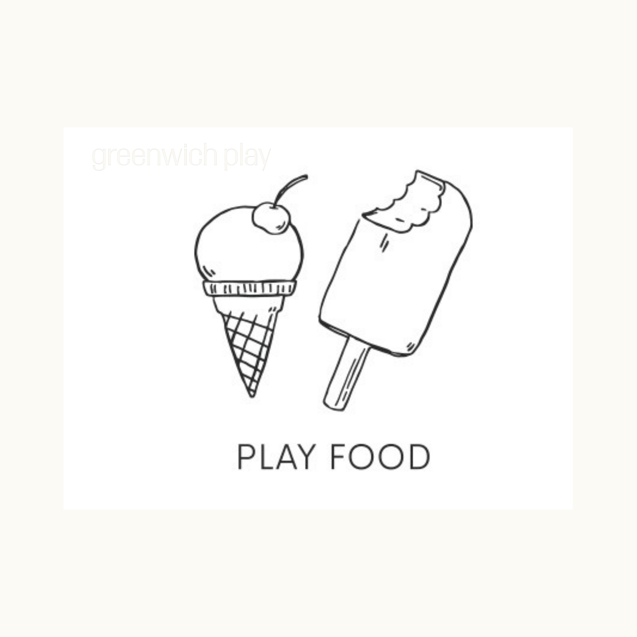 PLAY FOOD - (b)