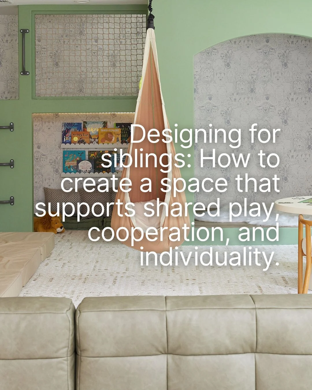 If you&rsquo;ve ever watched your children play together, you know how quickly moments of laughter can turn into debates over toys, space, or (like in my house) full-blown wrestling matches. ⁠
⁠
Sharing a space can be a wonderful opportunity to build