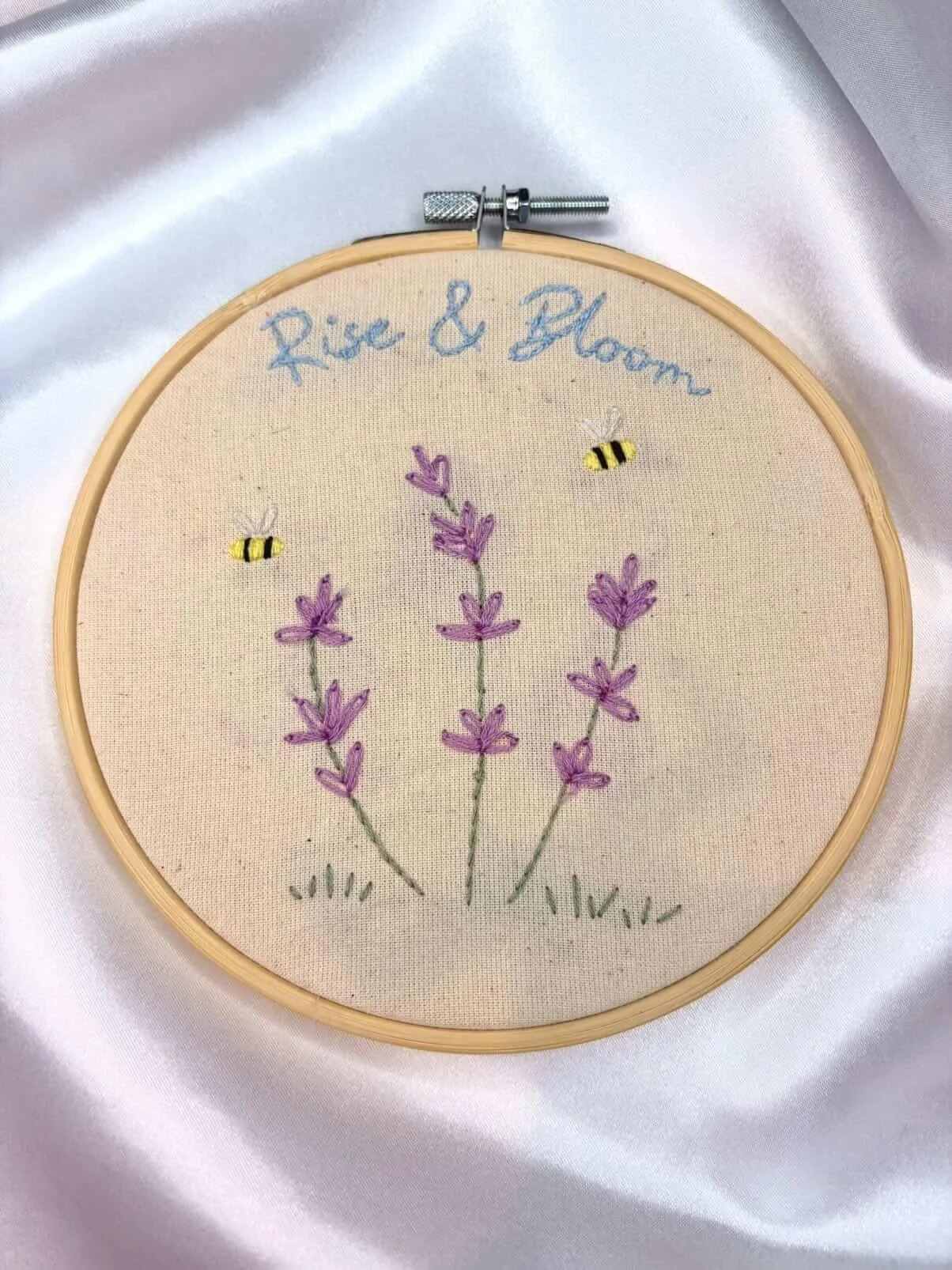 Spring Embroidery Hoop Workshop with Jess