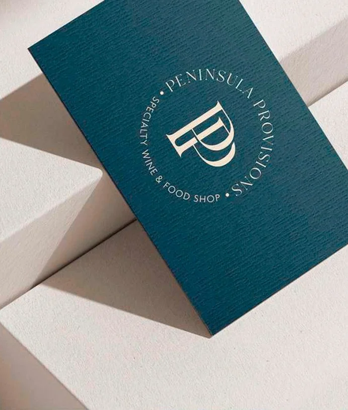 Logo Design Wine and Food