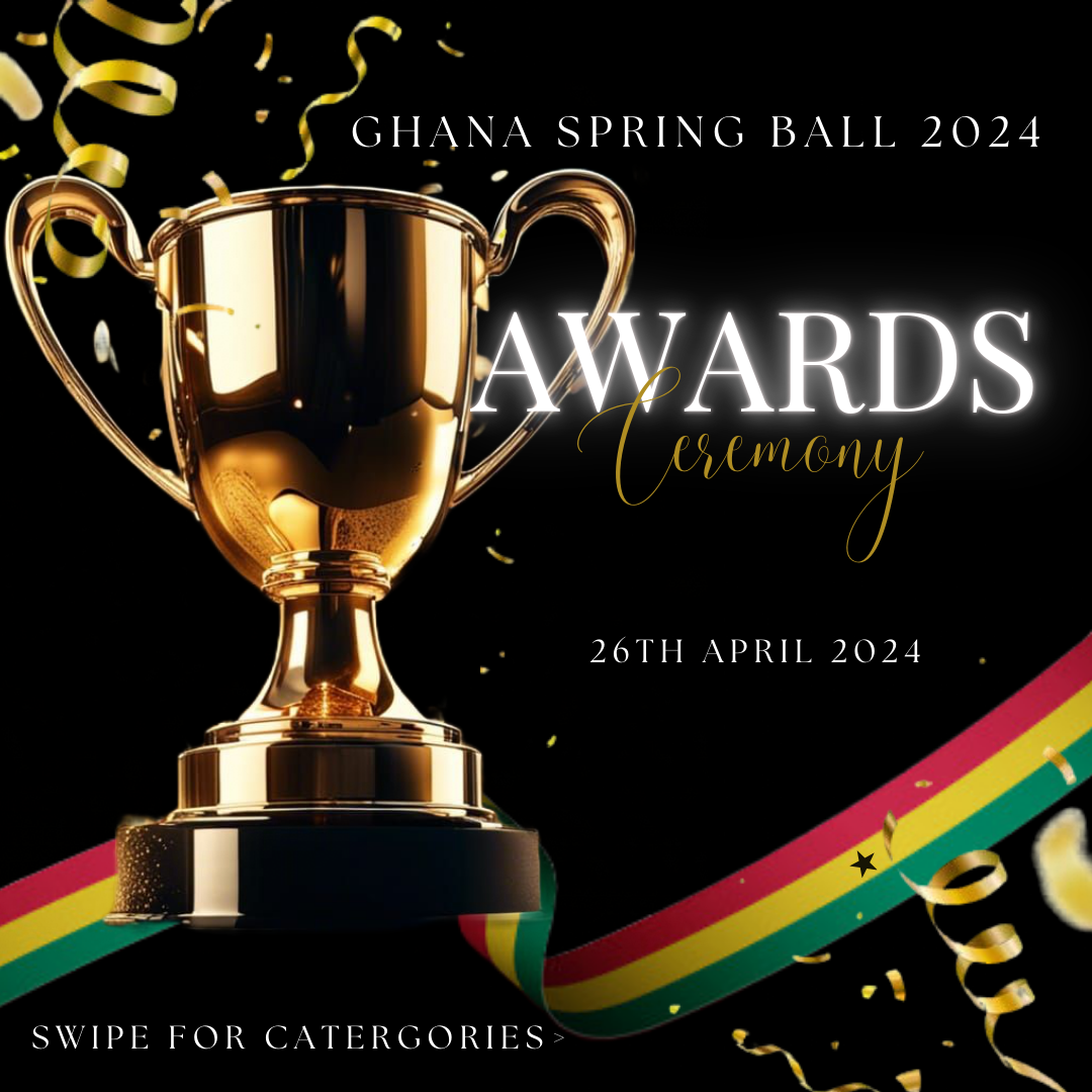 Awards Ceremony | This poster highlights the glitz and glamour of an awards ceremony with a nod to our culture. Made with Canva and shared on Instagram.