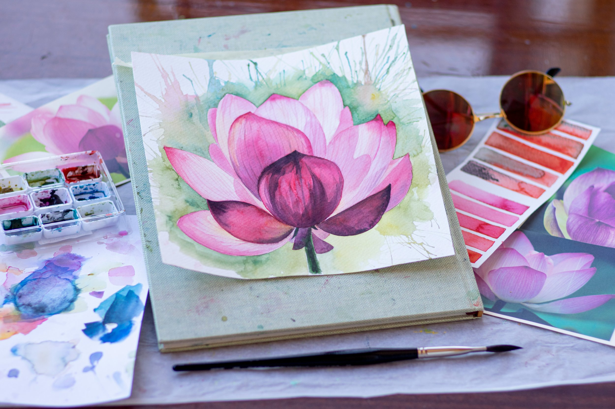 Summer Flowers Watercolour Workshop, 13 Jun 2026