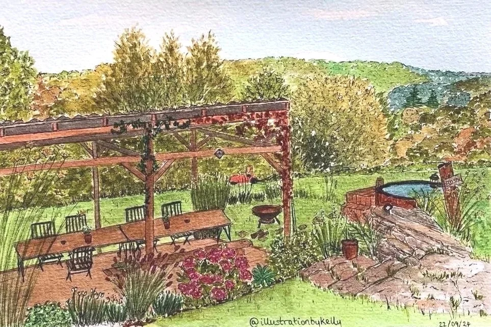 Hill Farm, Tintern, Wales
