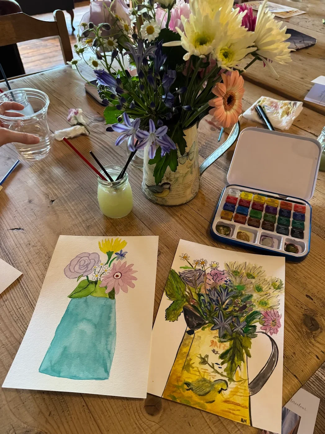 Bloss and Rachel paintings.webp