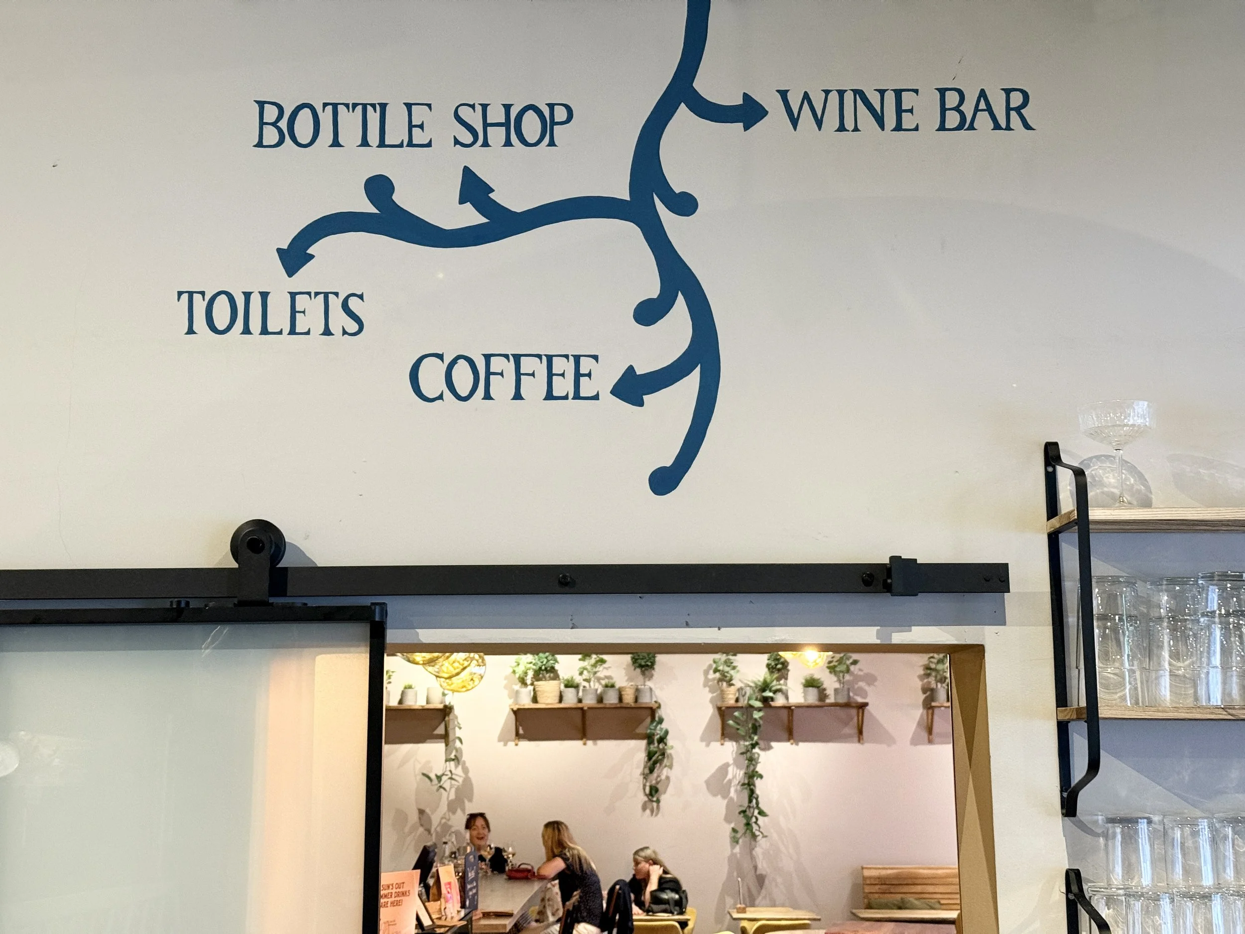 Sign Writing for Wine Monkey