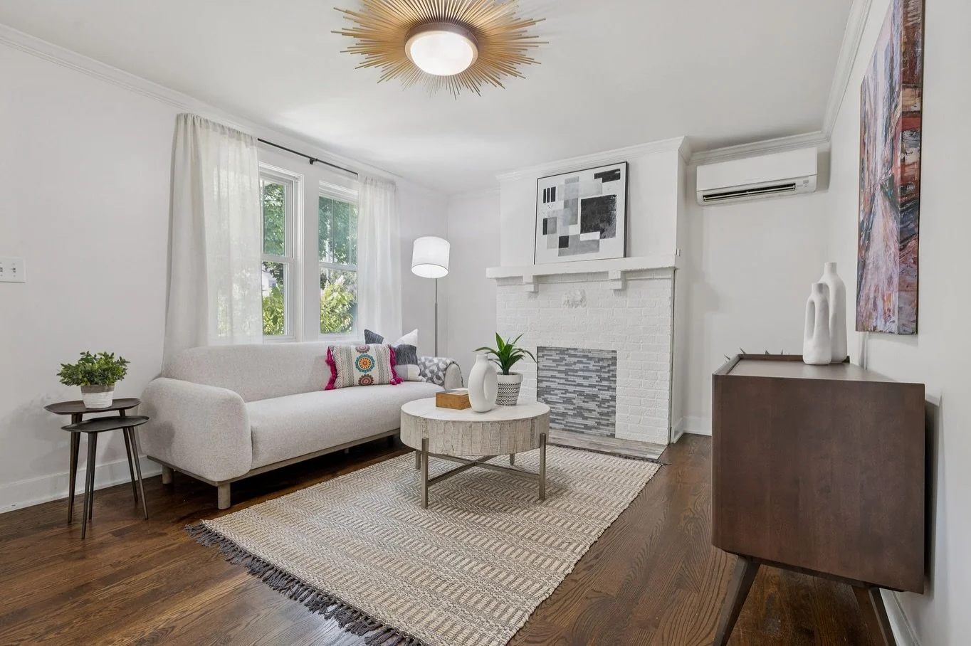 Welcome to this stunning 1939 renovated home in the heart of East Nashville, where old school charm meets modern contemporary feels. 3 beds/2 baths. This delightful residence captures the essence of vintage allure while offering all the comforts of m
