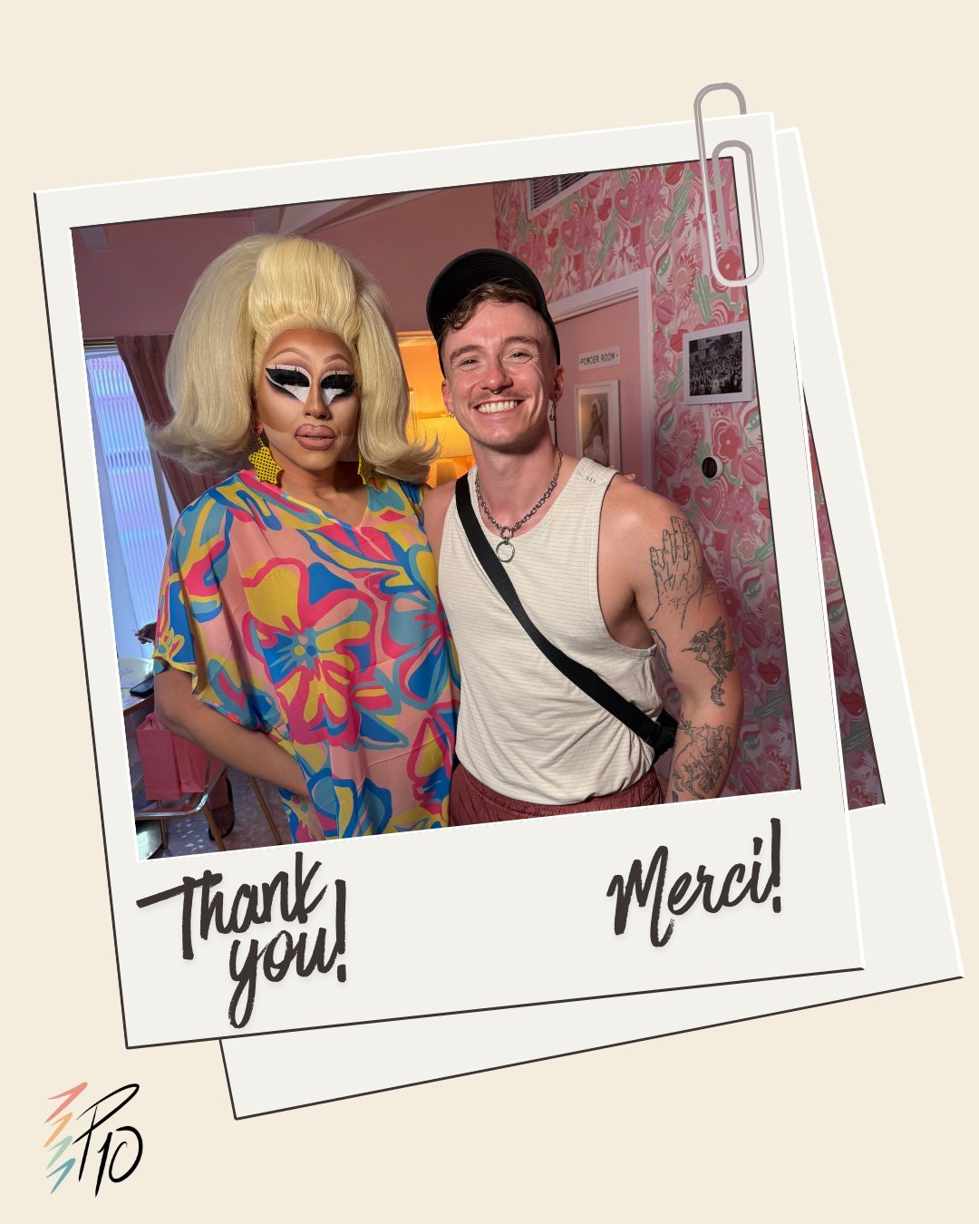 Oh hooooooney! 🍯💖
Throwing it back to November when Project 10 got to thank Miss Mattel in person!

A huge thank you to @trixiemattel and her incredible team for supporting Project 10 through @plus1org while touring in Montr&eacute;al earlier this 