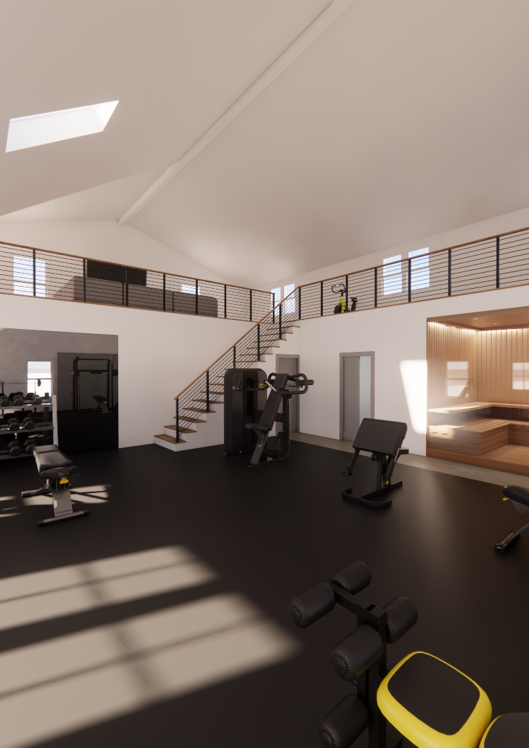 Perry Hill Home Gym Renovation