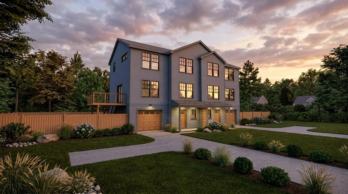 Contemporary Duplex