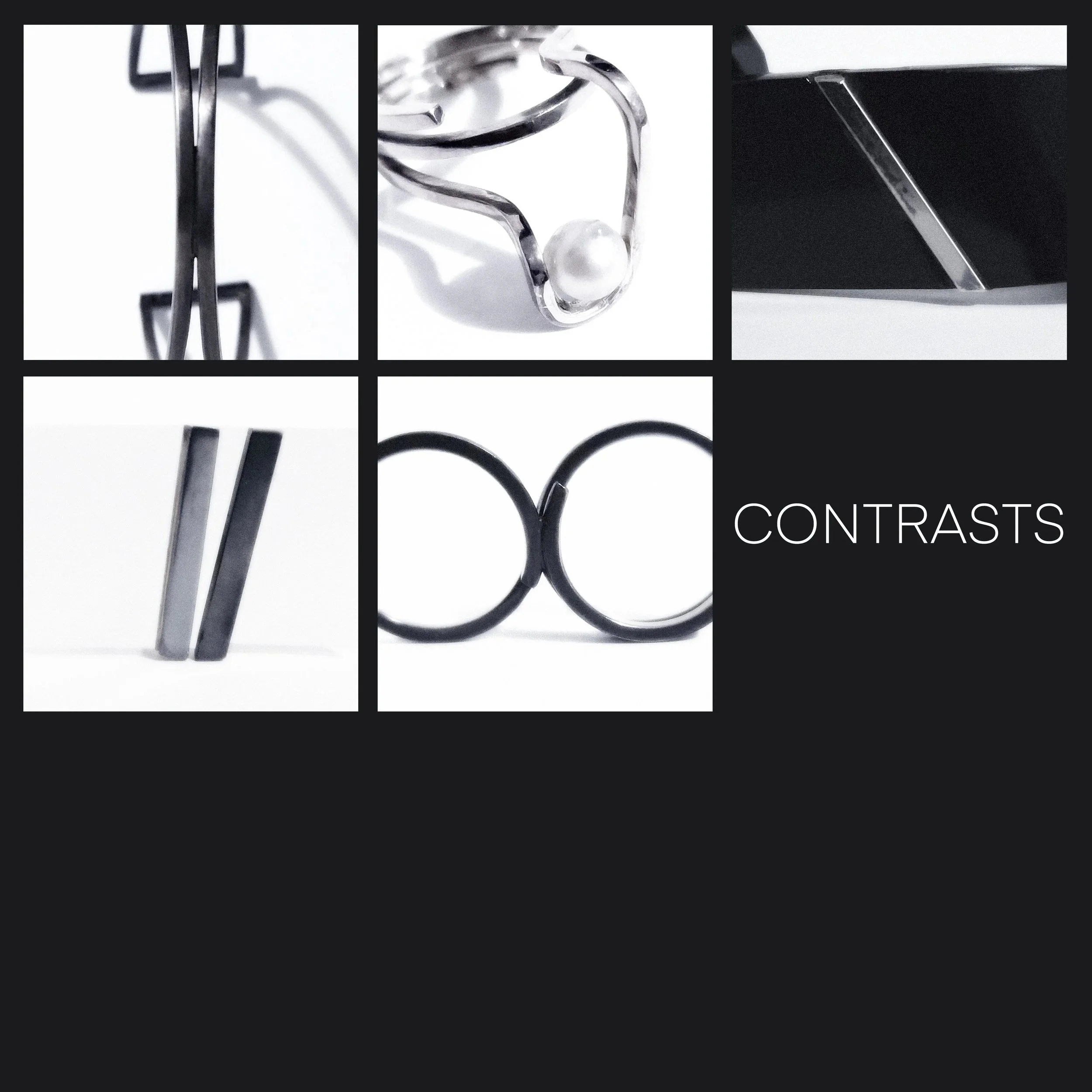 Jewellery Design Collection: Contrasts