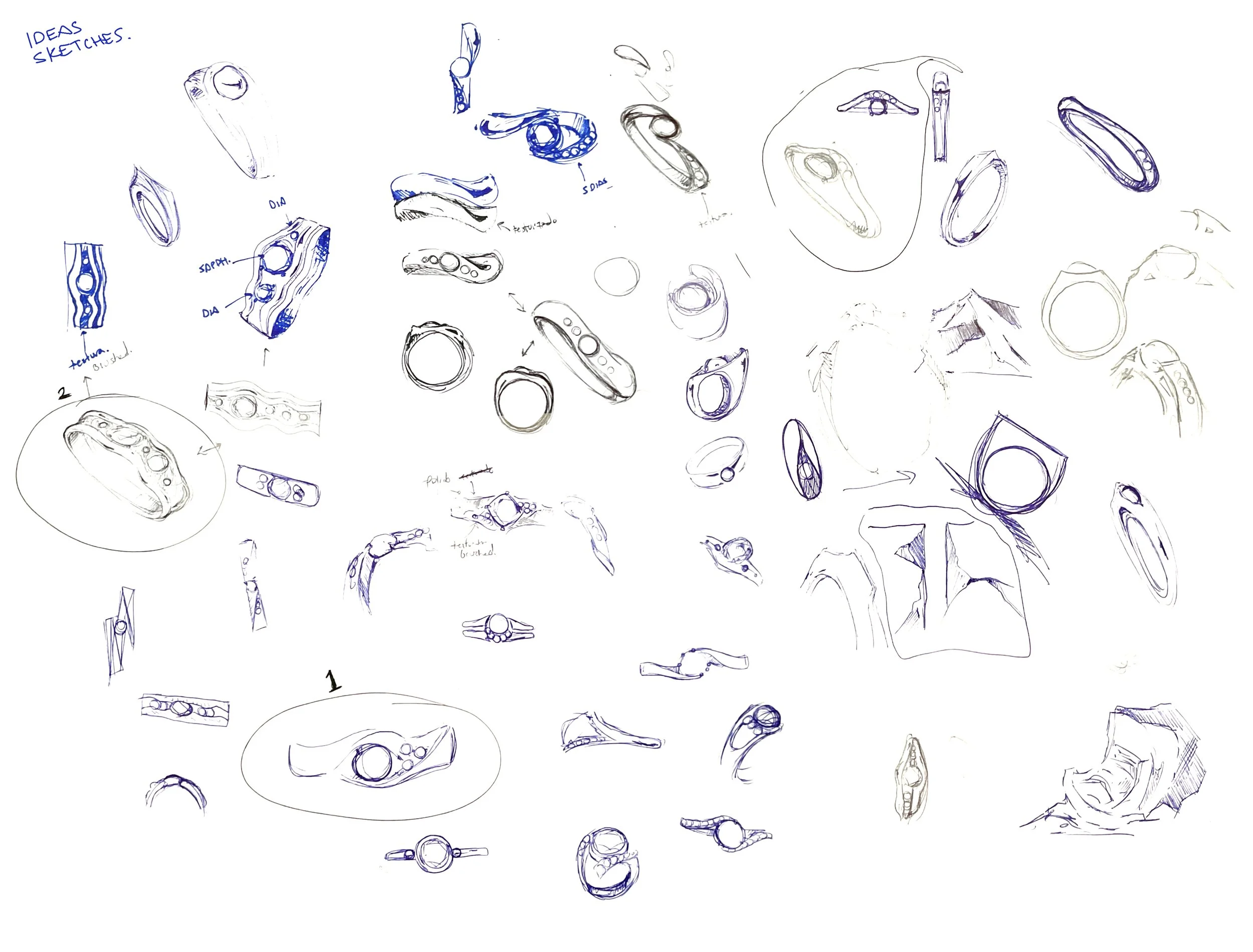 Engagement ring - Design process