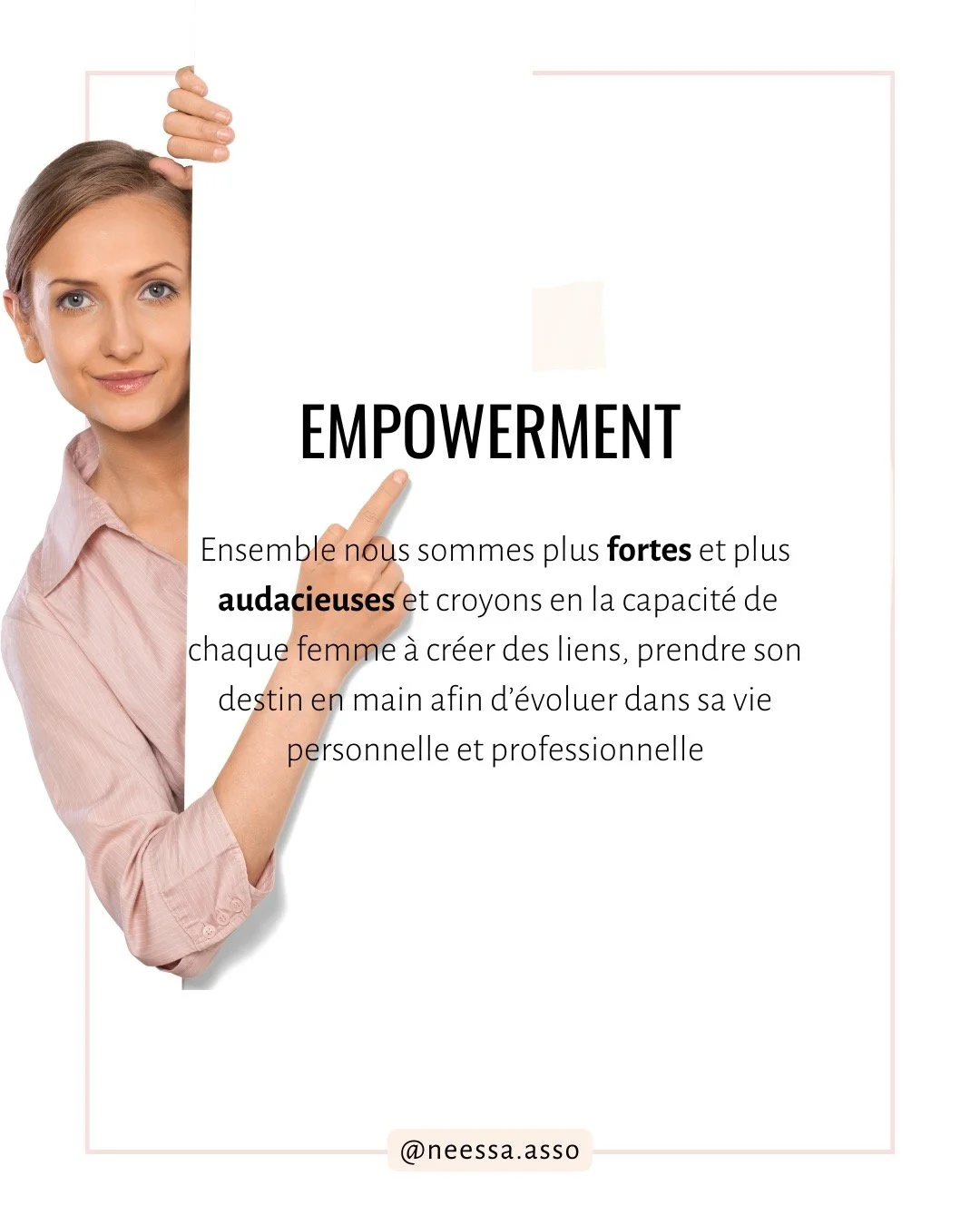 #Neessa #Association #Femmes #accompagnement #Entraide #Soutien #Solidarit&eacute; #sororit&eacute; #MainDansLaMain
#UnisPourAgir #TousEnsemble #ForceCollective
#AideMutuelle #Partage #Bienveillance #ToujoursL&agrave;
#MainTendue #SoutienInconditionn