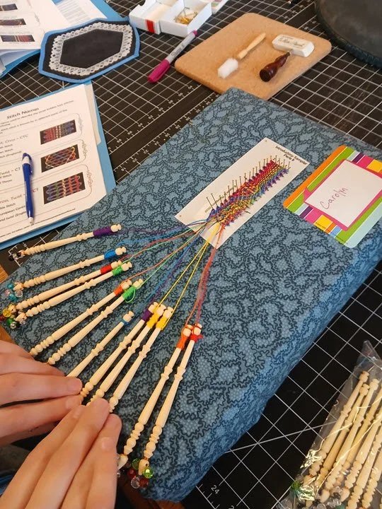 Beginner Bobbin Lace workshops coming up in Massachusetts