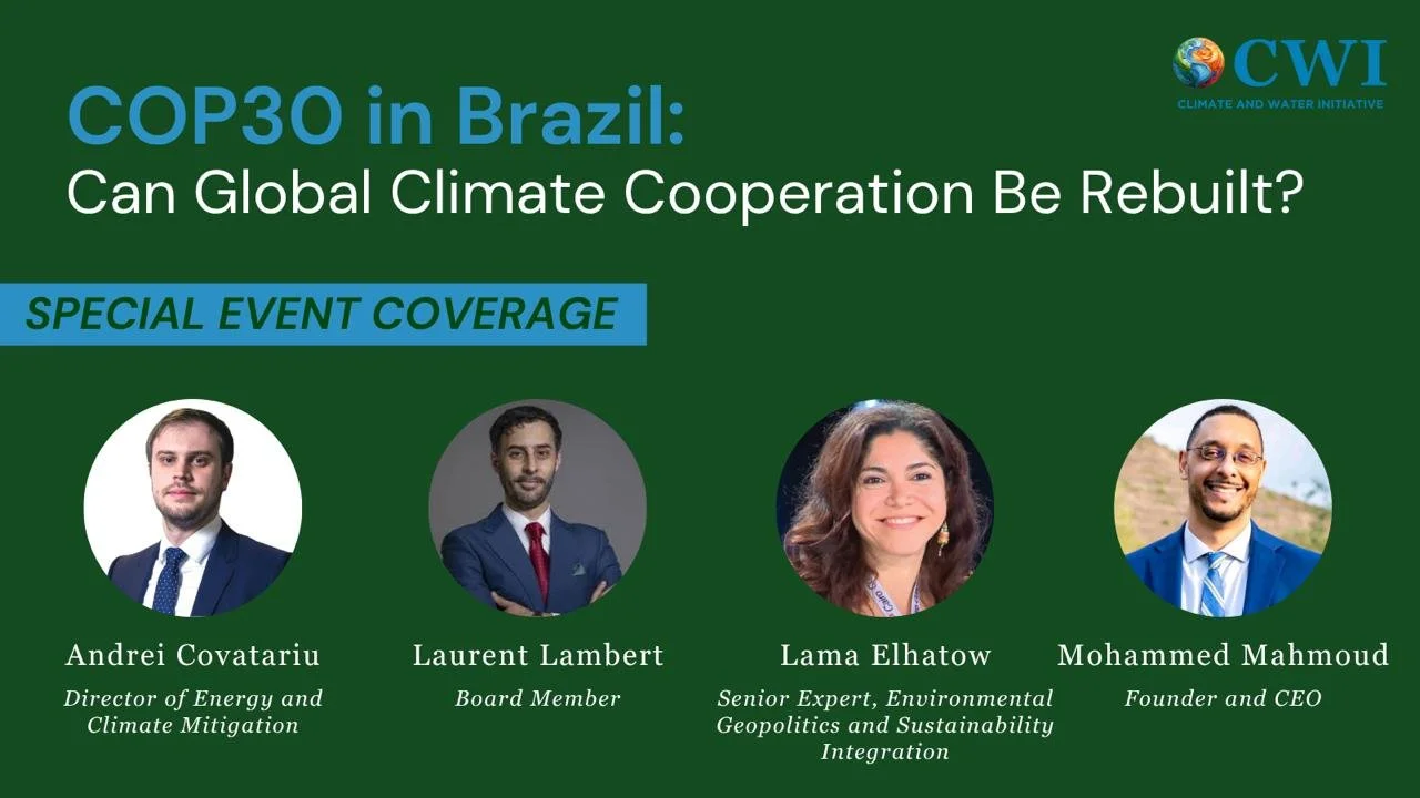 CWI Special Event Coverage - COP30 in Brazil: Can Global Climate Cooperation Be Rebuilt?