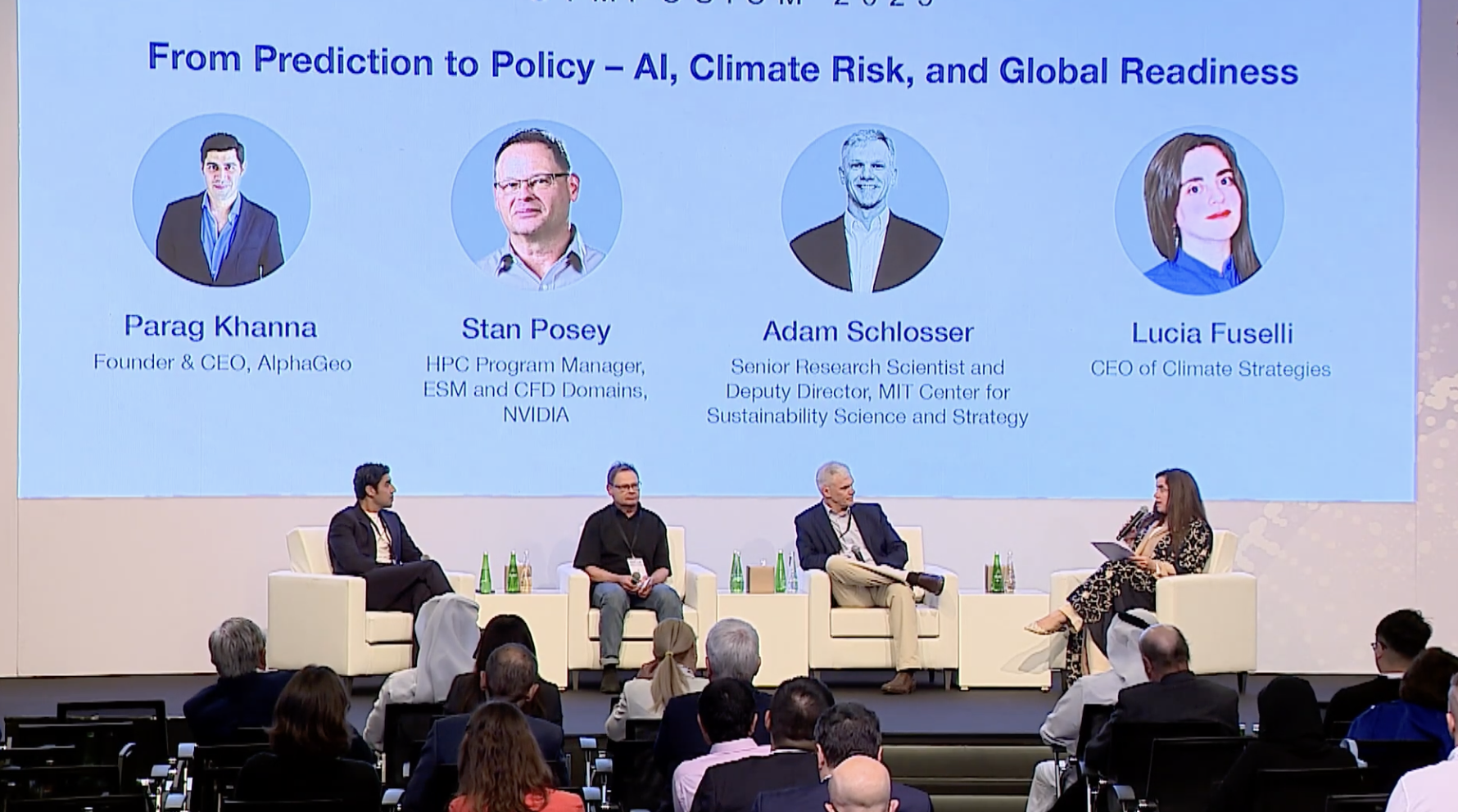 Day 1: Panel Discussion: From Prediction to Policy - AI, Climate Risk &amp; Global Readiness | ADIA Lab