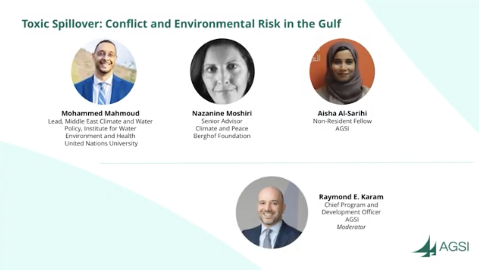 Toxic Spillover: Conflict and Environmental Risk in the Gulf