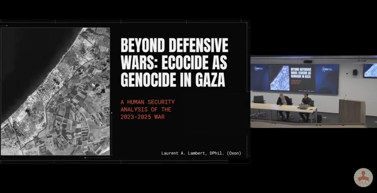 Beyond Defensive Wars: Ecocide as Genocide in Gaza