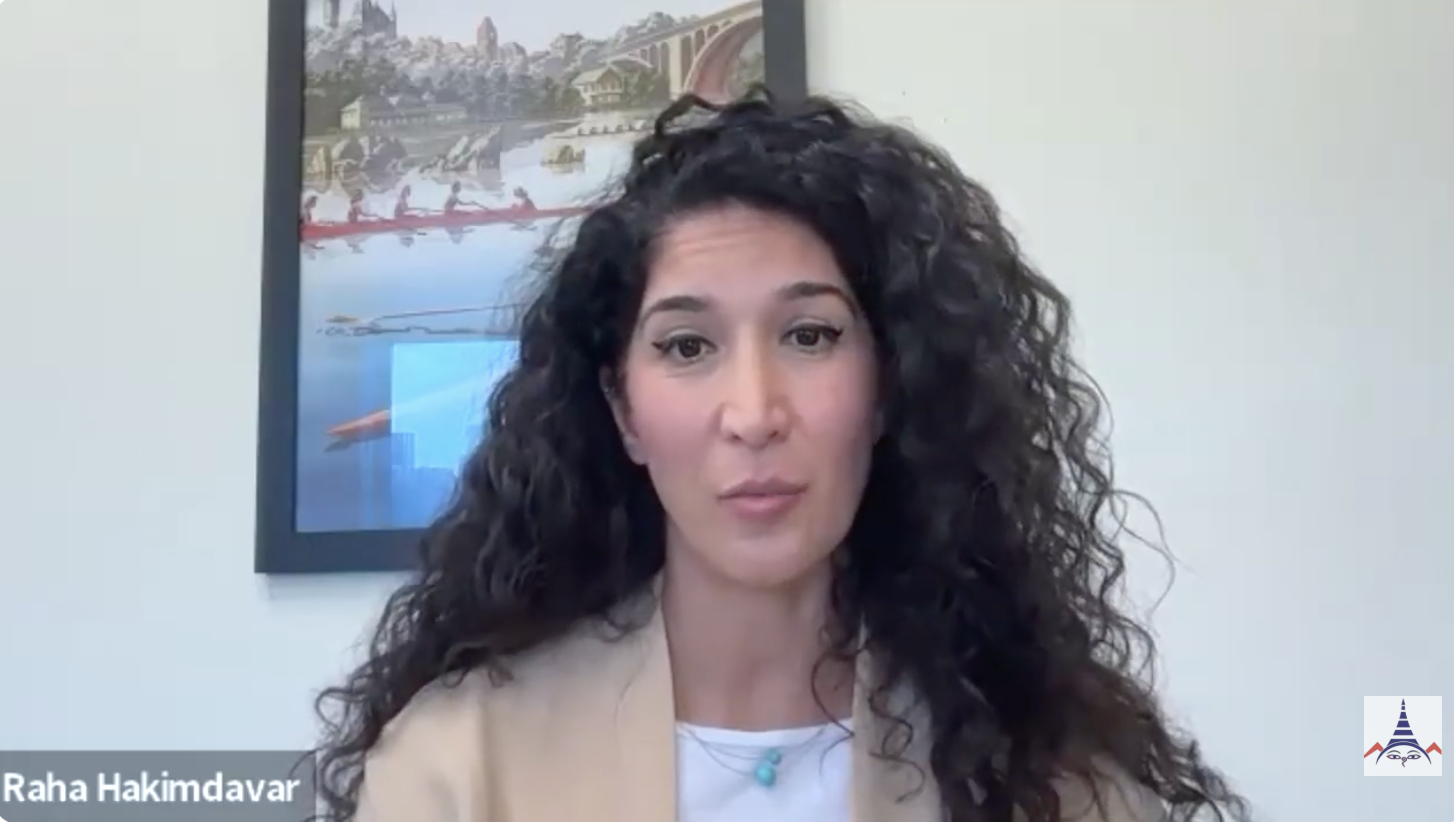 Community Cornerstone with Dr. Raha Hakimdavar