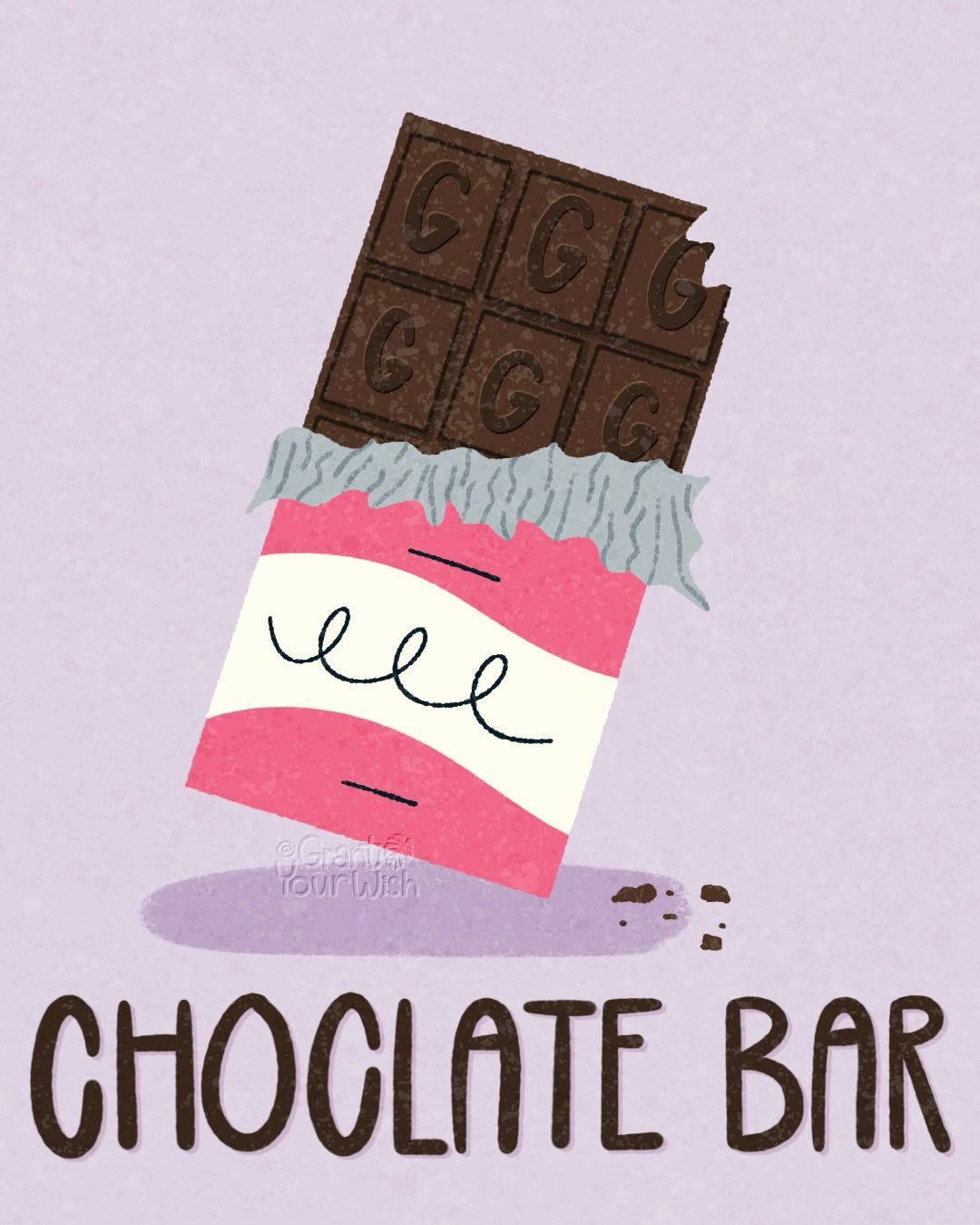 What&rsquo;s your favorite type of chocolate? Milk Chocolate, Dark Chocolate, White Chocolate, No Chocolate.
#Chocolate #foodillustrations #illustrations