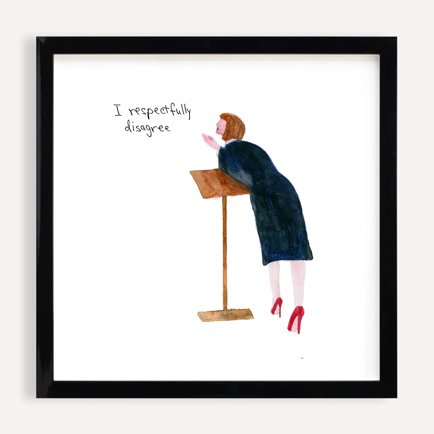 I Respectfully Disagree