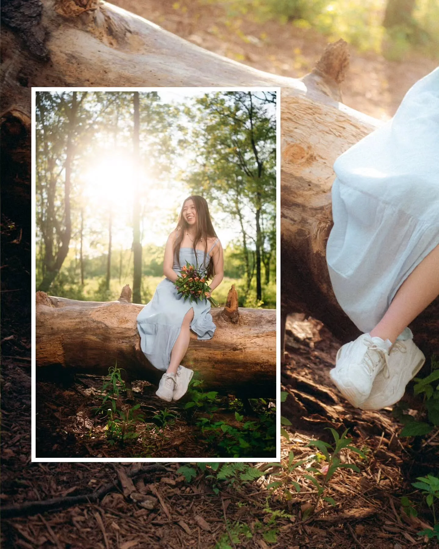 Shot out to my sister @avaxysun on her senior year! First time trying a soft, dreamy flimic edit by request&hellip; I'm always excited when client come with a vision we can collaborate on! This was a multi-location multi-look shoot so there will be a