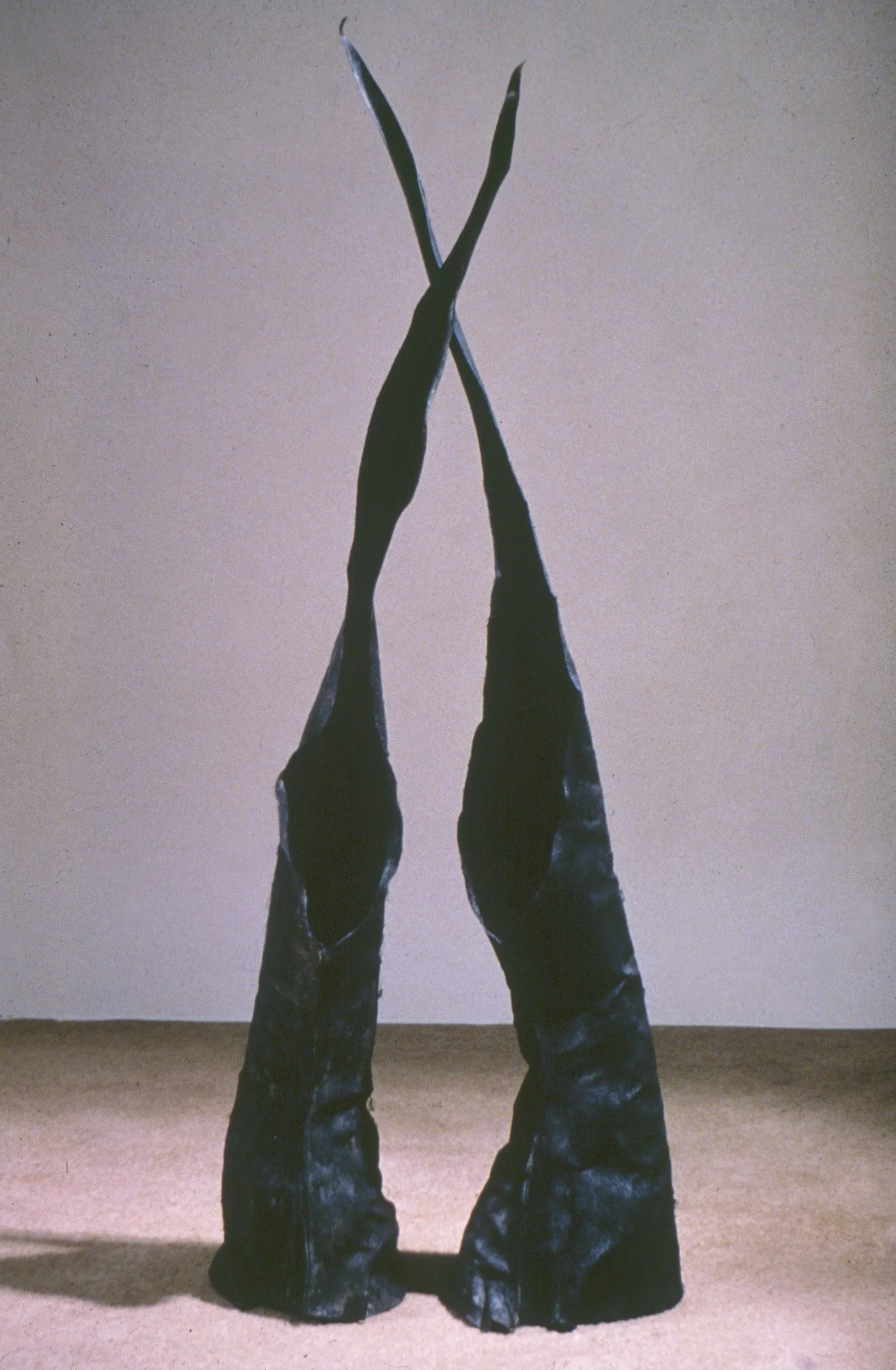 Xala, 1983, Celastic and pigment, 48 x 15 x 5 "   