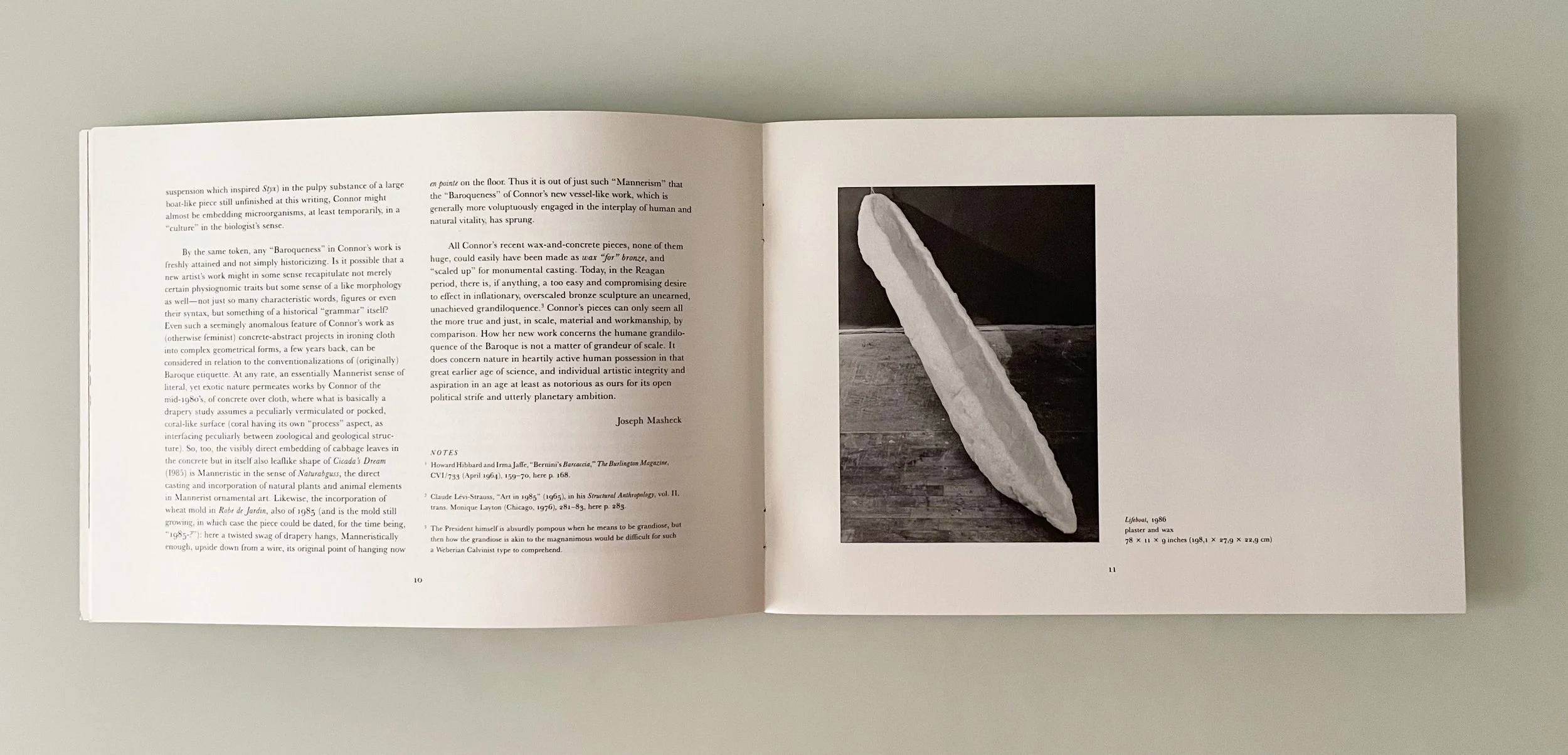 Exhibition Catalog Alfred Kren Gallery, Maureen Connor: New Work, December 1986  