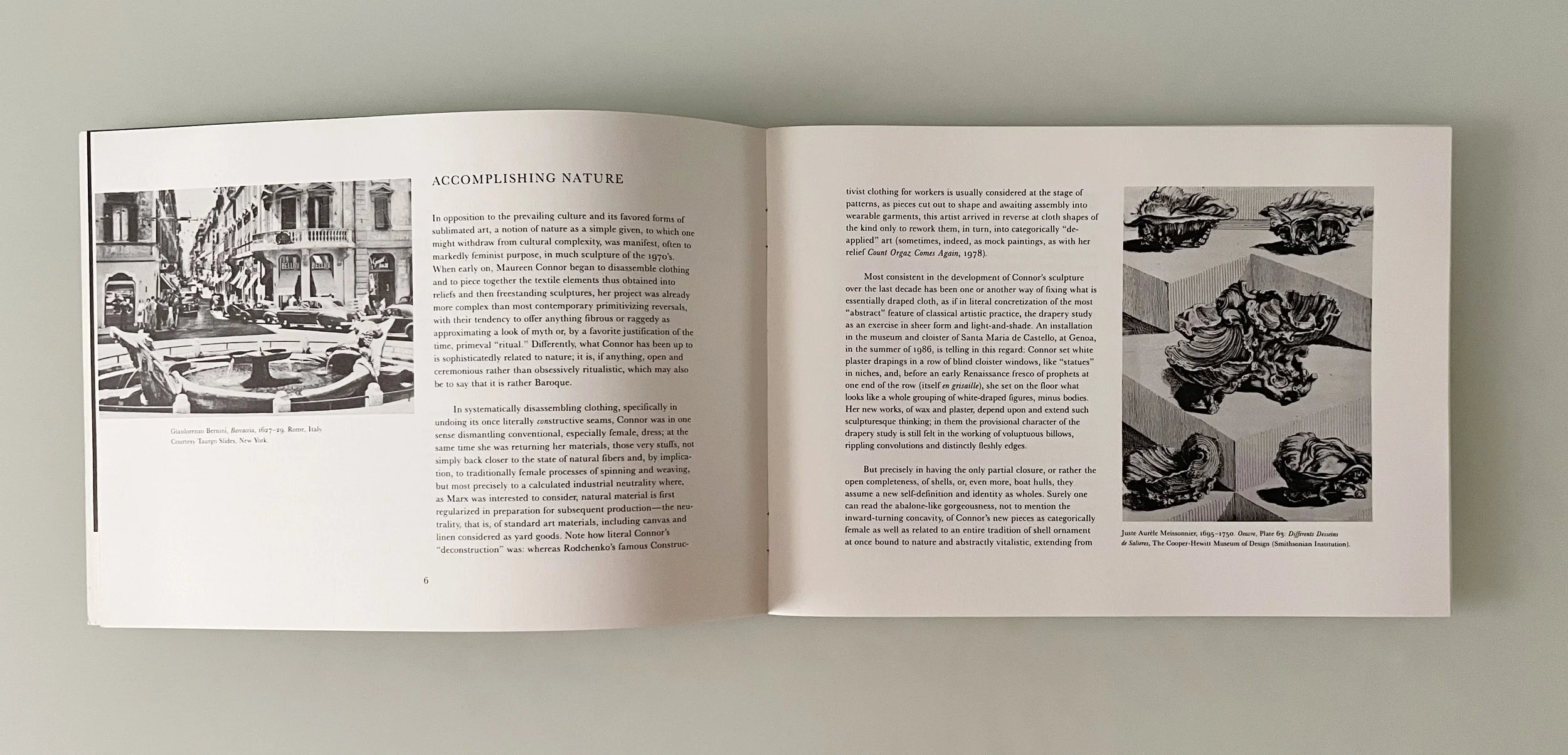 Exhibition Catalog Alfred Kren Gallery, Maureen Connor: New Work, December 1986  