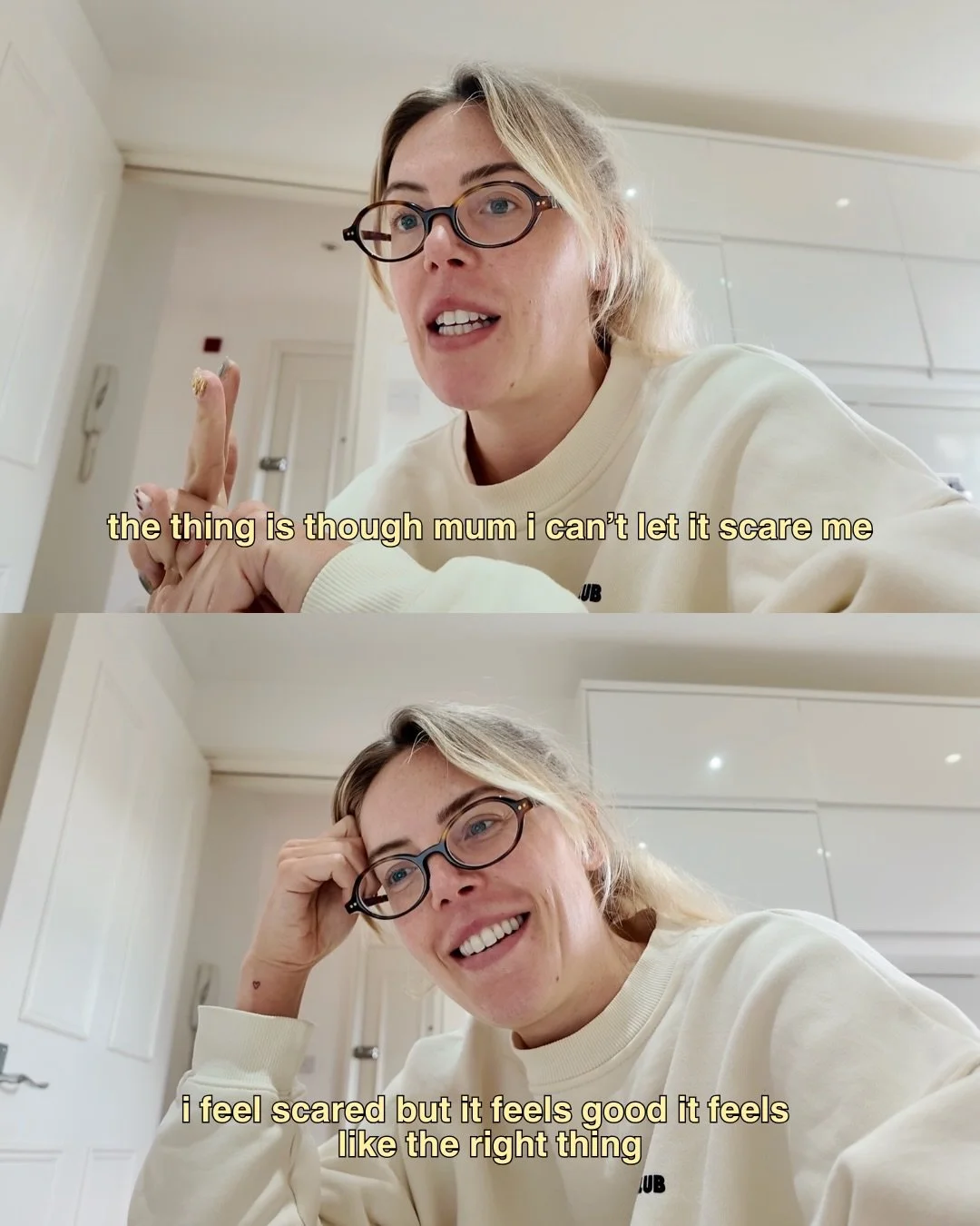 YOUTUBE POSTCARDS FROM EP 3 OF THE REBUILD 🎬📺

the theme of this ep is change: making one of the biggest decisions of my life, and what it actually feels like in the moment everything starts to shift.

in this episode i touch on: &bull; taking volu