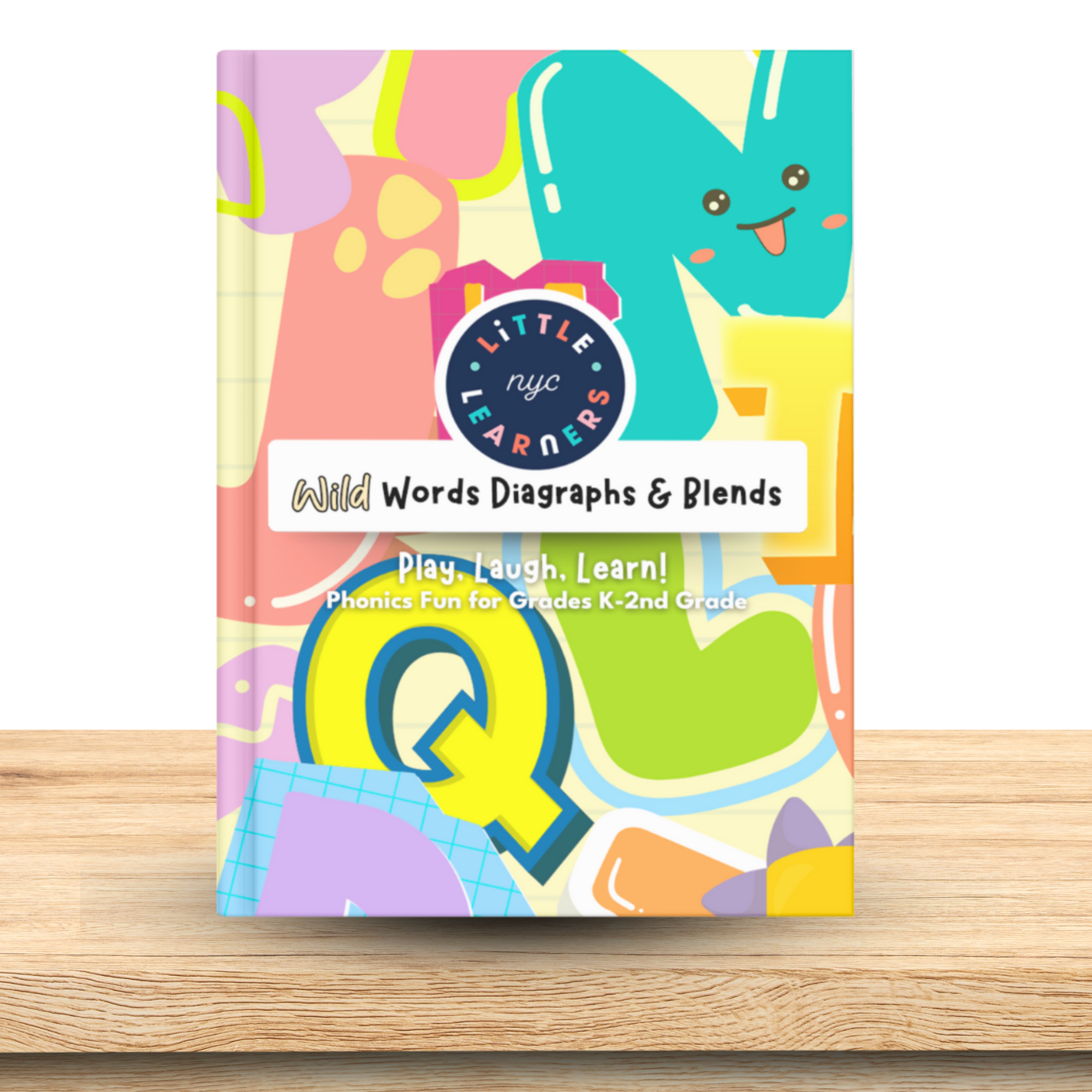 Wild Words Digraphs & Blends Card Game