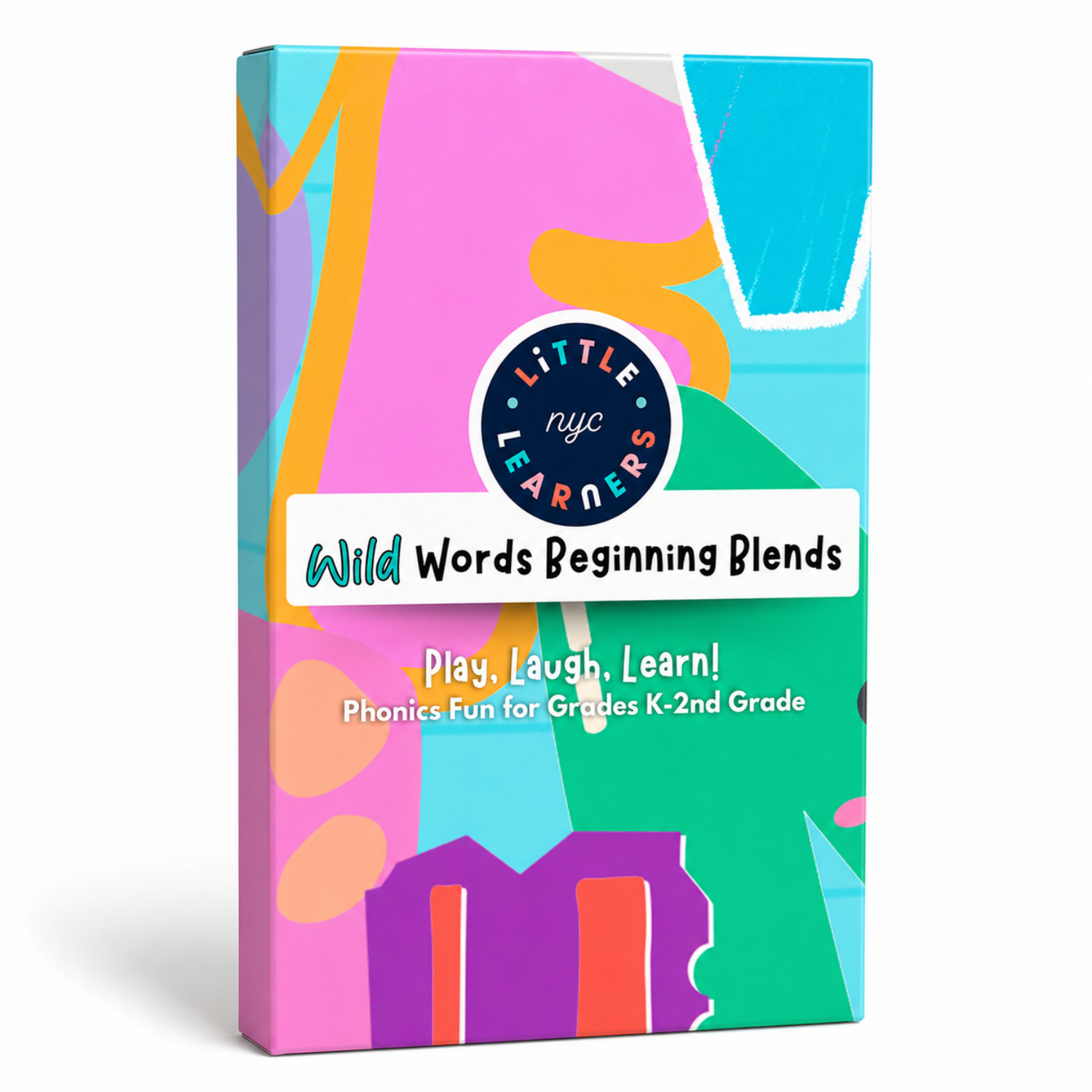 Wild Words Beginning Blends Phonics Card Game