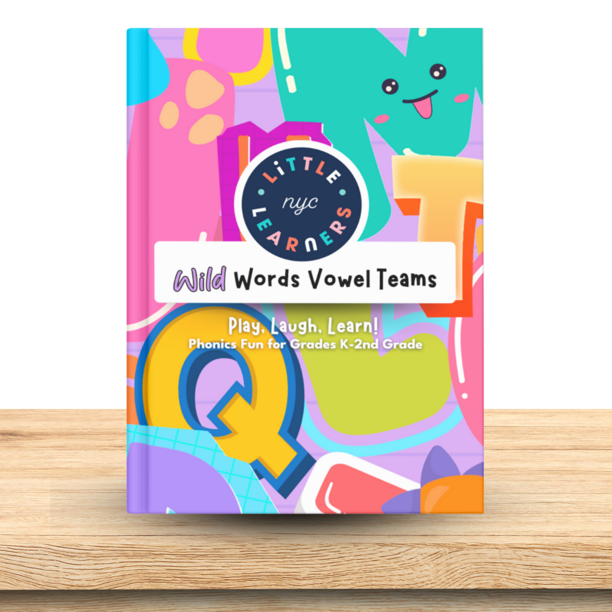 Wild Words Vowel Teams Card Game