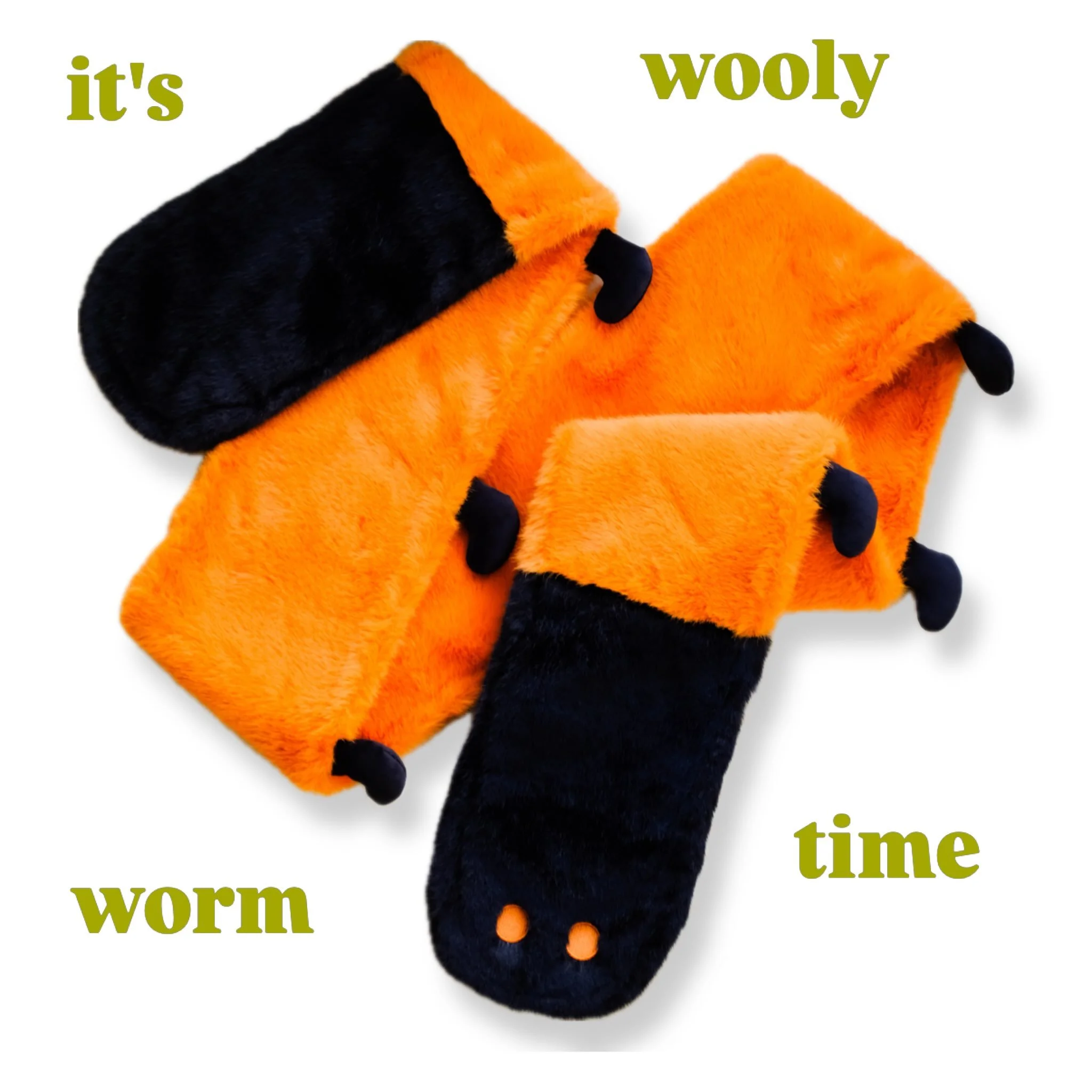 It's already pretty cold here in Maine (YAY!) and I recently saw my first wooly worm of the season! So here's your friendly and wiggly reminder that wooly worm scarves are available in the shop! 

#woolyworm #woollybear