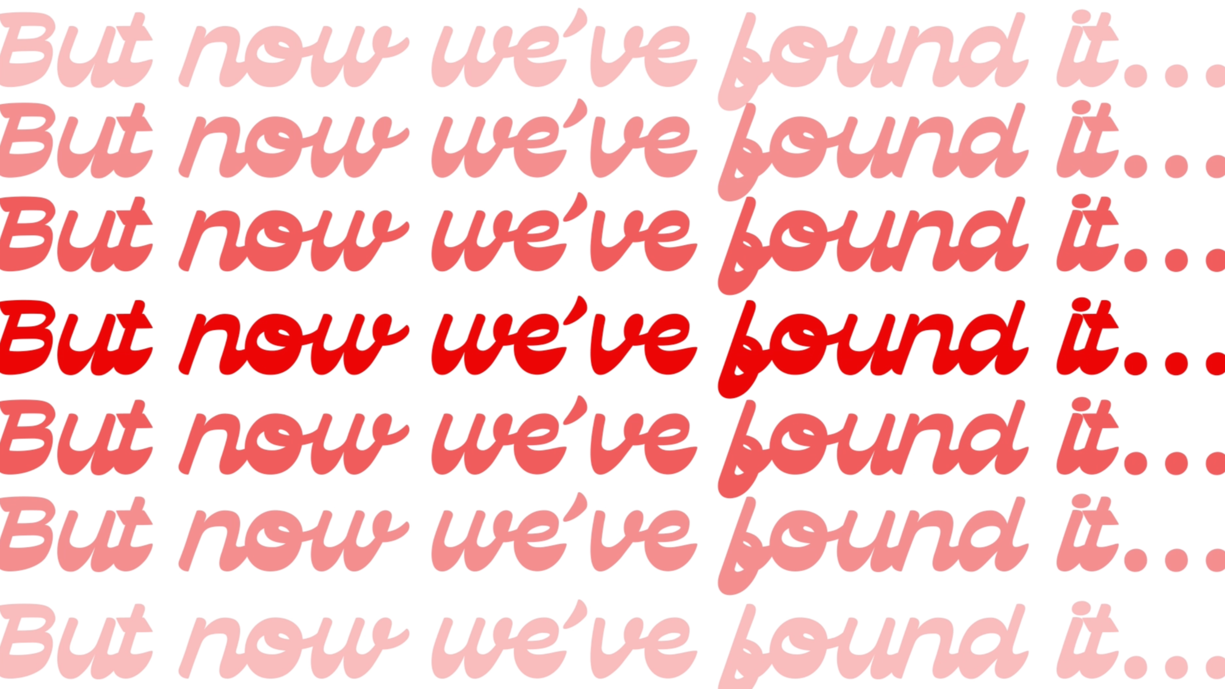 Typographical Motion Media Campaign