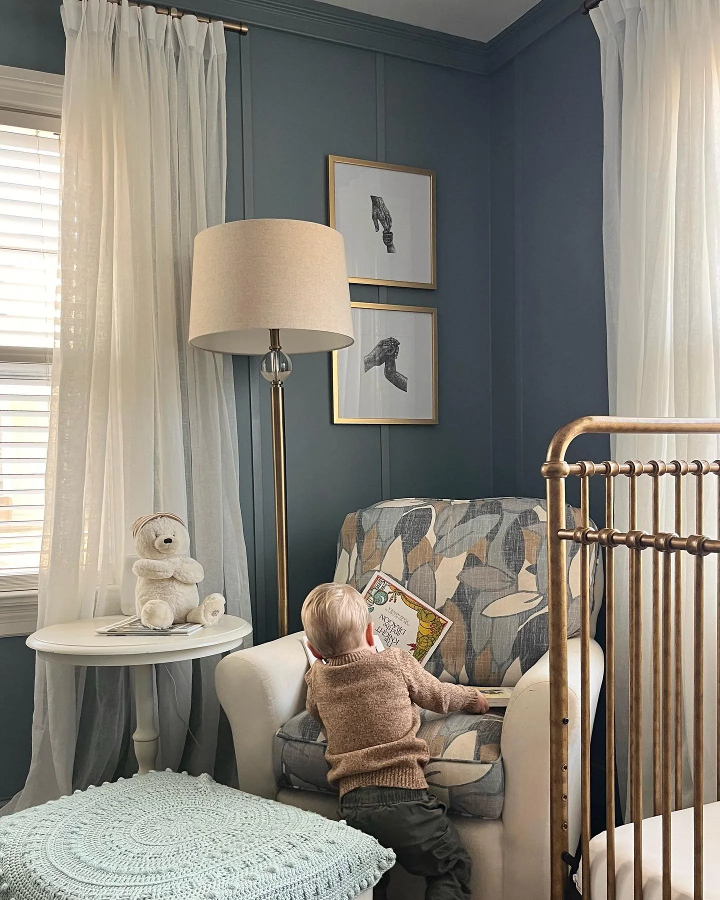 Crash my photo anytime darling <3

Sometimes when you are spending your time designing other&rsquo;s homes, your personal spaces get put on the back burner. Here we are 1.5 years with Robin and still adding finishing details to his room. However, 