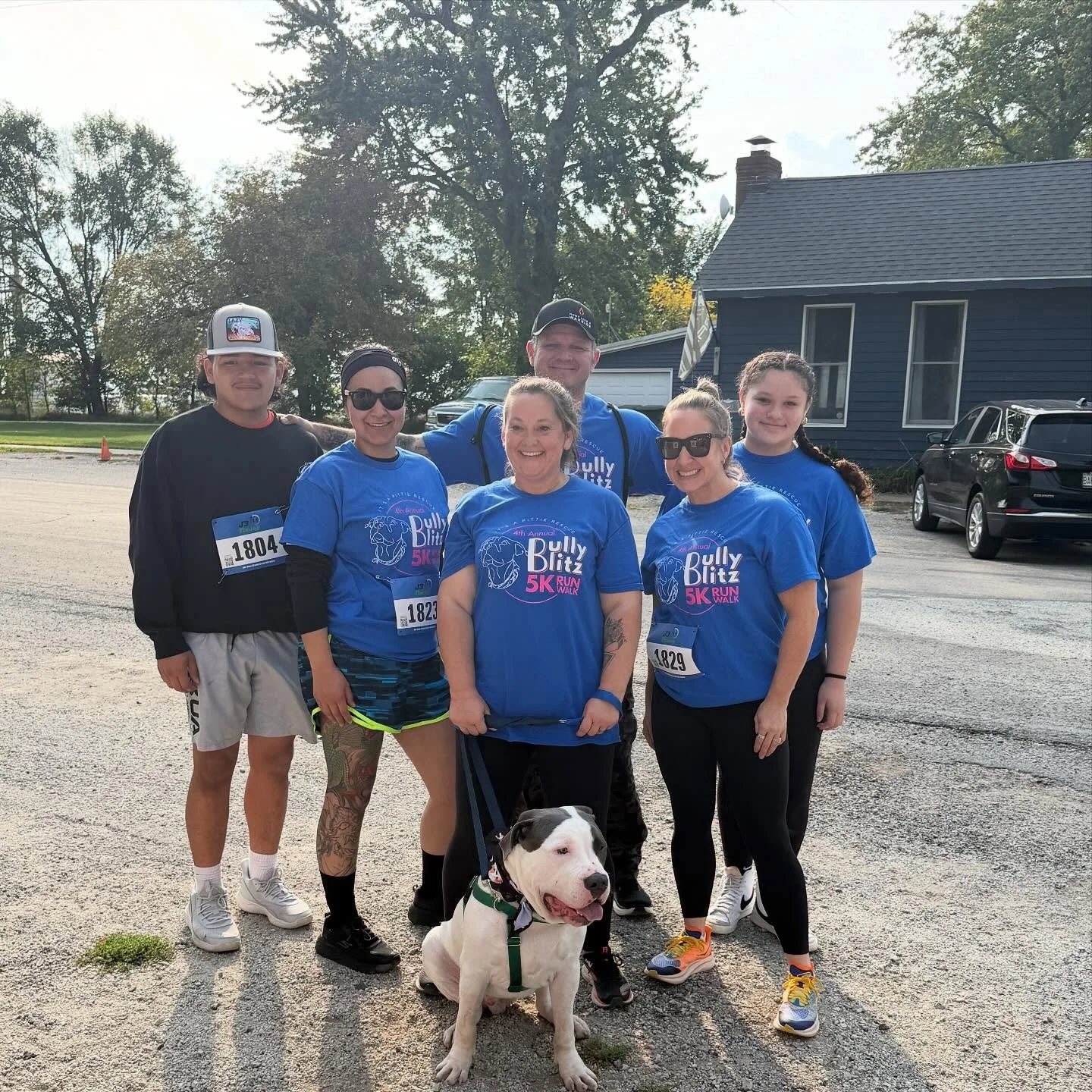 The Grind-Well team recently sponsored &amp; completed the &ldquo;Bully Blitz&rdquo; 5k where 100% of proceeds go to the care of rescued pitbulls.  Please consider donating to this great cause ❤️ @itsapittierescue