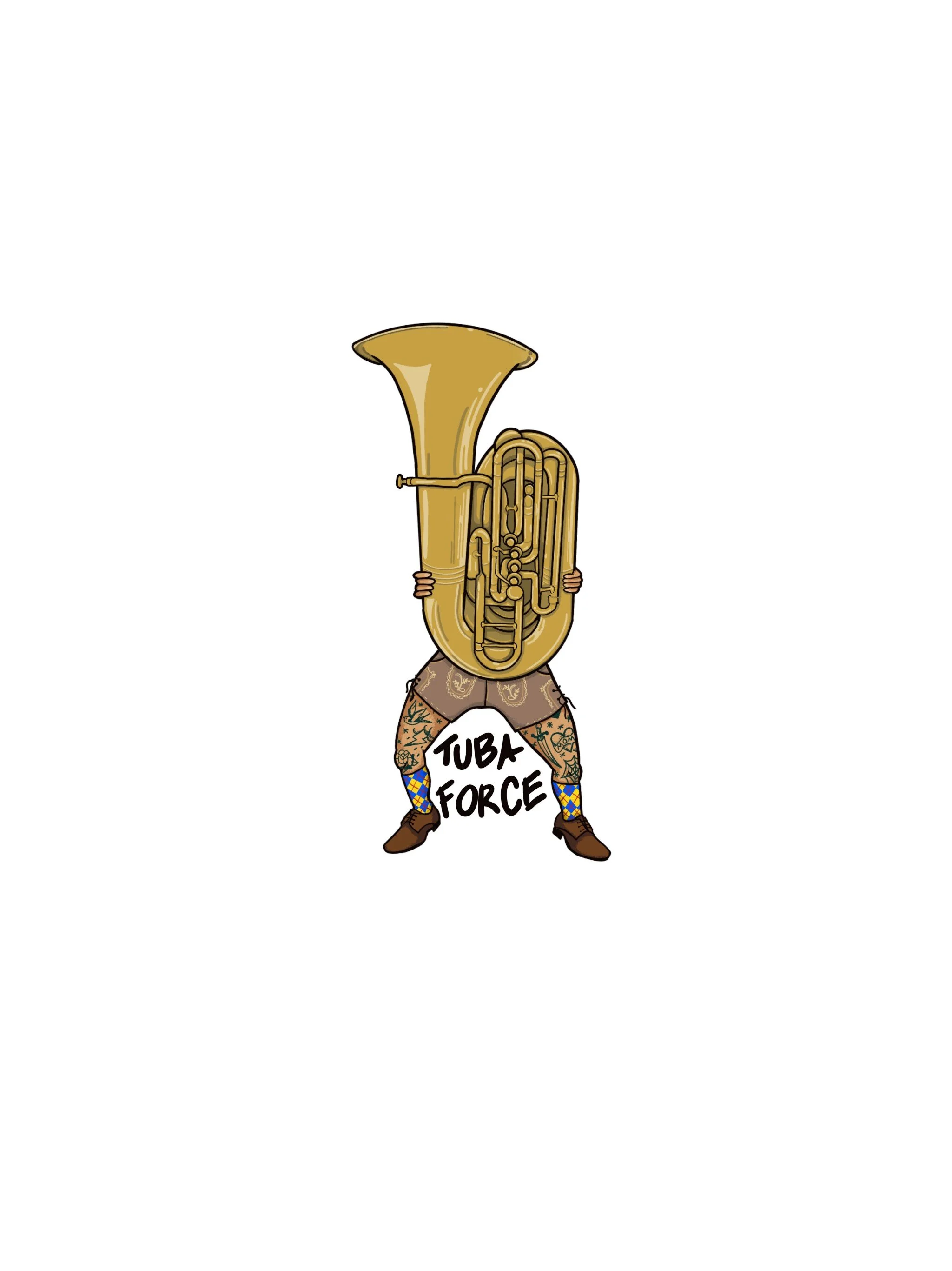 Tuba Force at Dovetail/Begyle Oktoberfestiversary