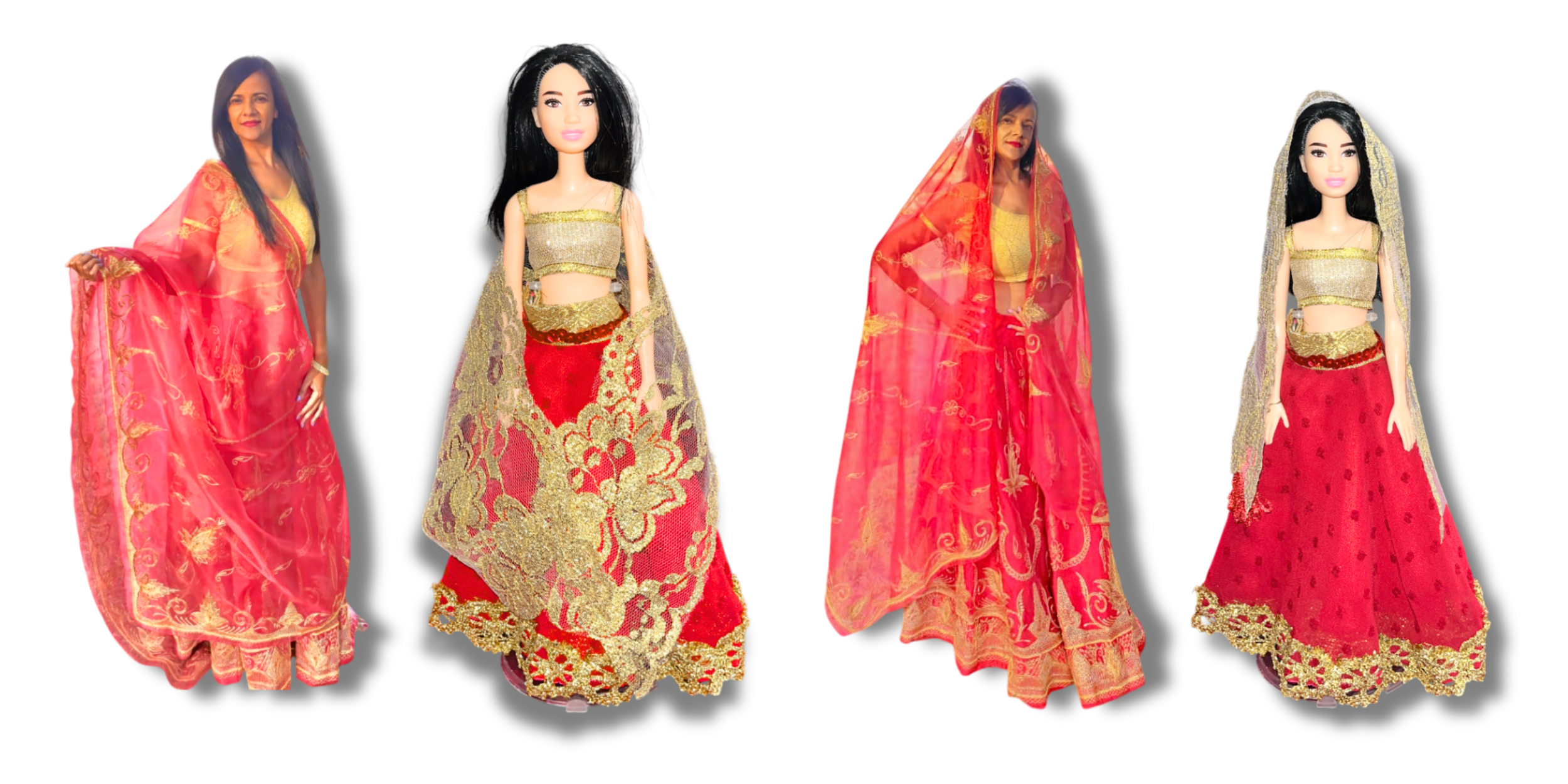 𝗕𝗼𝗹𝗹𝘆𝘄𝗼𝗼𝗱 𝗕𝗲𝗹𝗹𝗲: 𝗦𝗼𝗻𝗮𝗹𝗶𝘆𝗮
This outfit was custom-made to match this photo. Choose a twirl-ready skirt and top with a dupatta, or go full glam with a flowy dress and matching dupatta.
Totally tailor-made, totally you!
౨ৎ ౨ৎ ౨ৎ౨