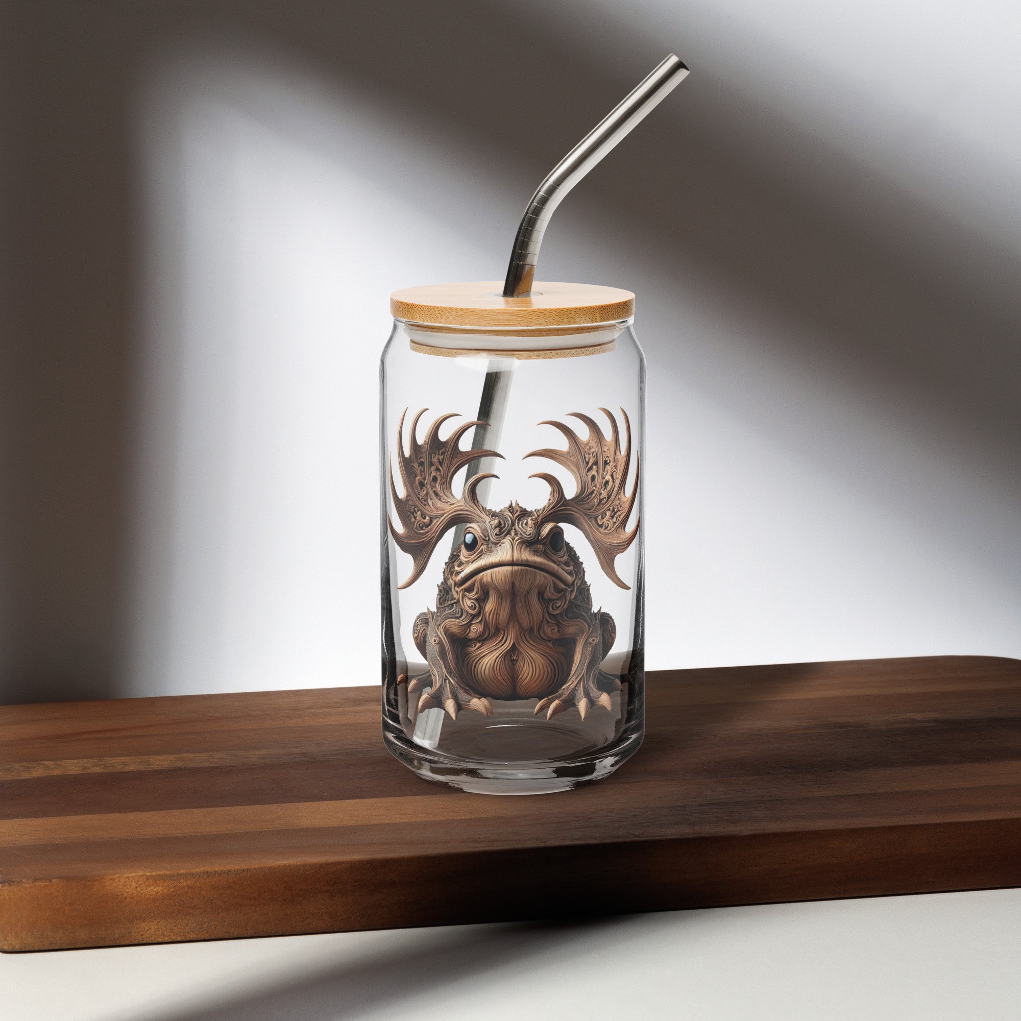 The Mystic Toad~ Collectable Glass Can