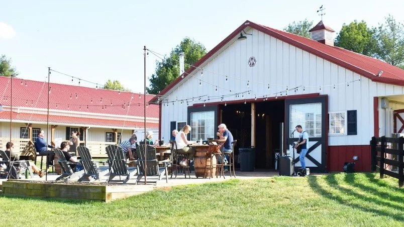 Live music at Winery on the Ridge Bandits Ridge Louisa, VA