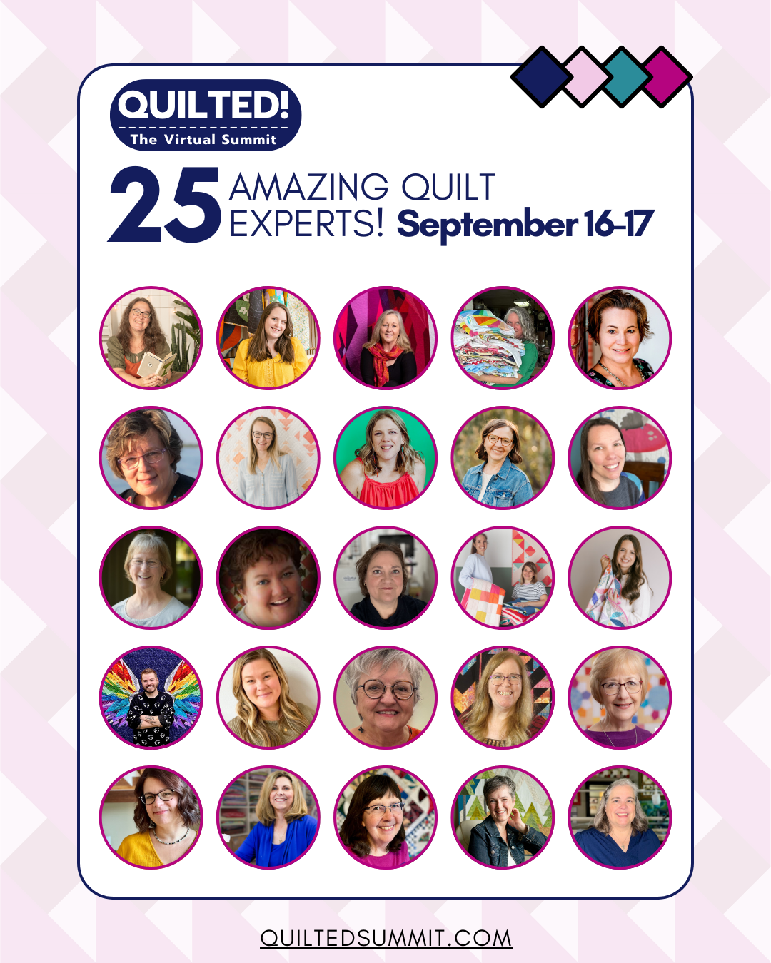 All 25+ Free Classes at Quilted! September 2025