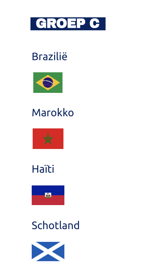 WK groep C