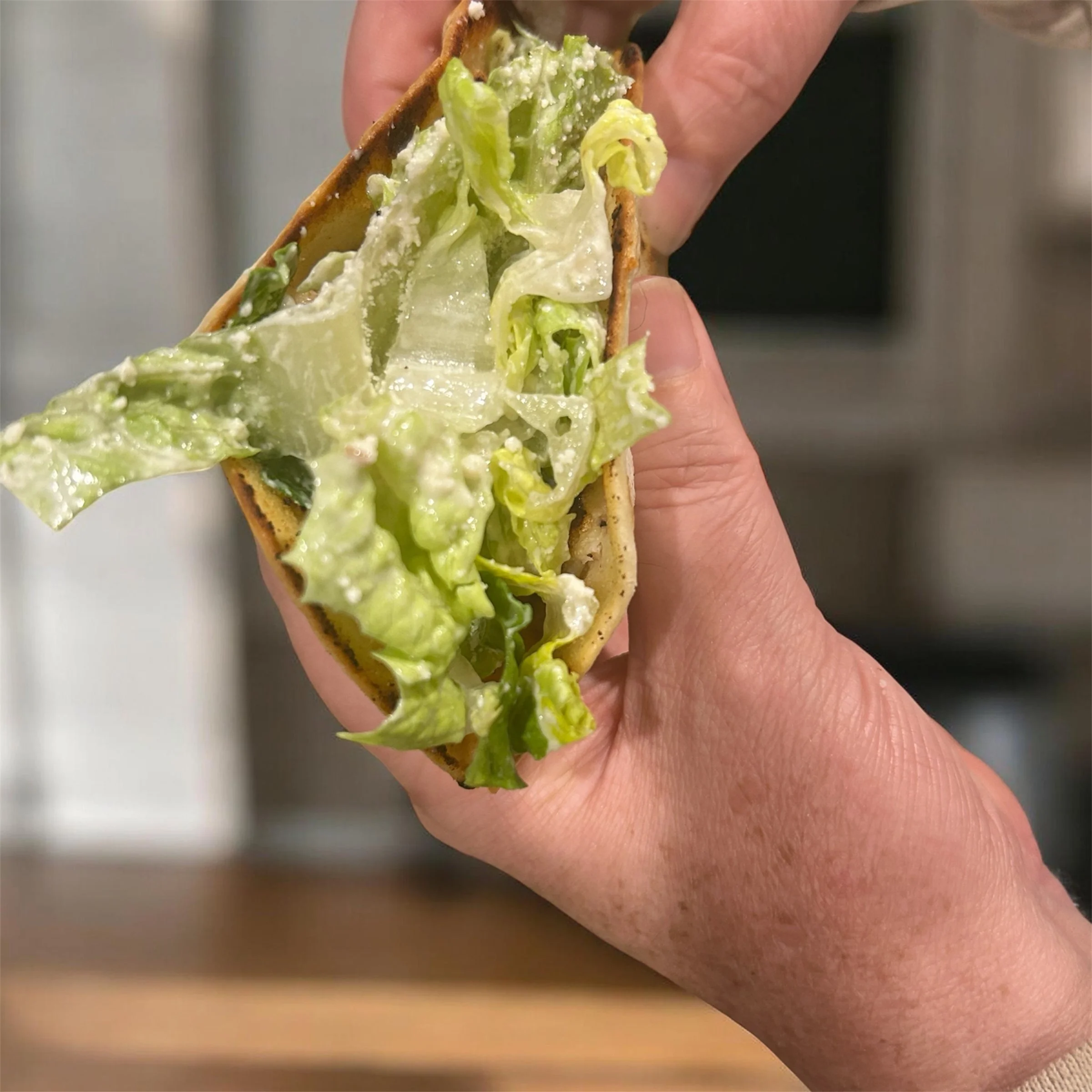 Chicken Caesar Smash Taco Kit