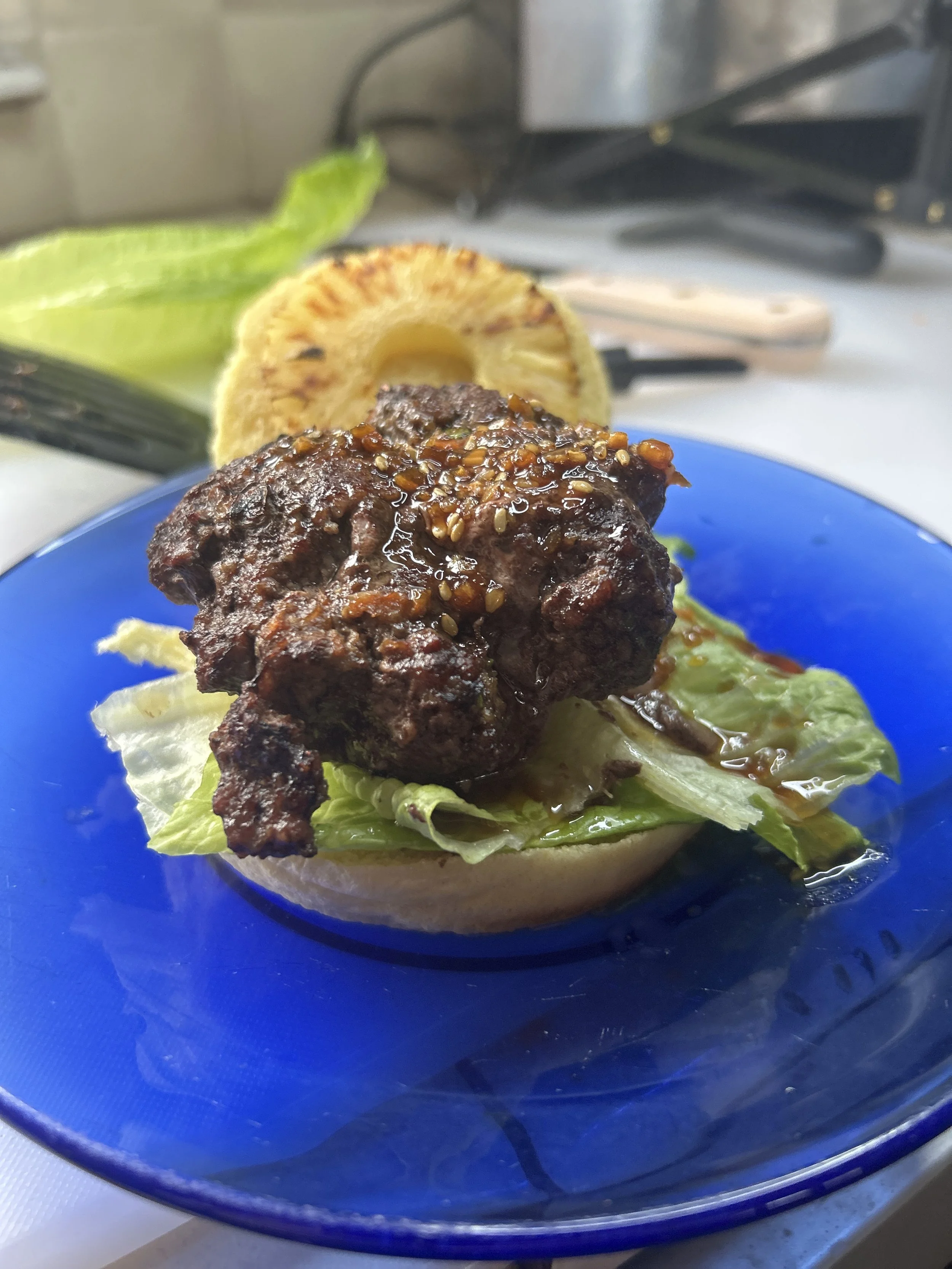 Big Love Aloha Teriyaki Burger