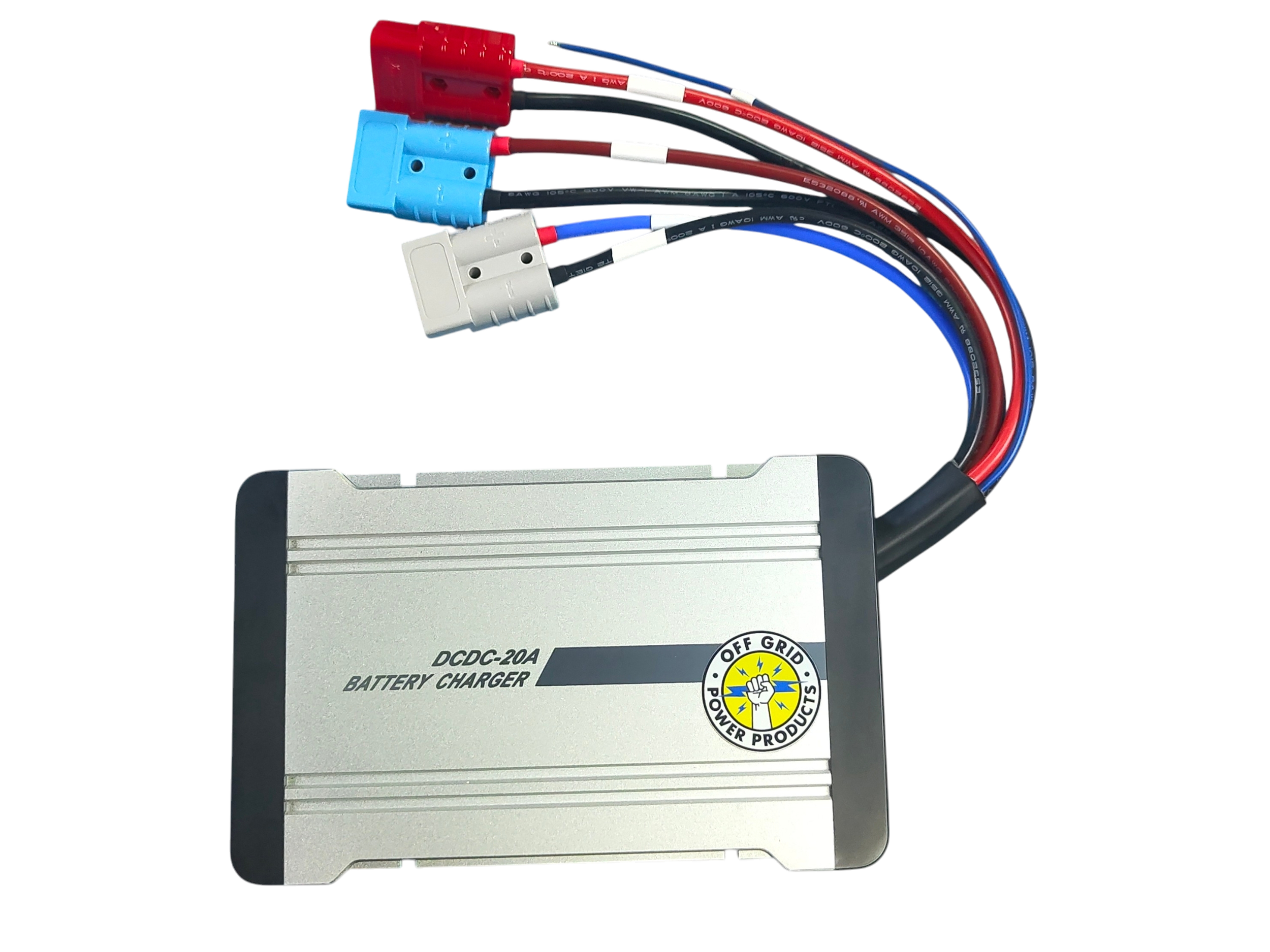 DC-DC Charger with Built-In MPPT Solar Controller