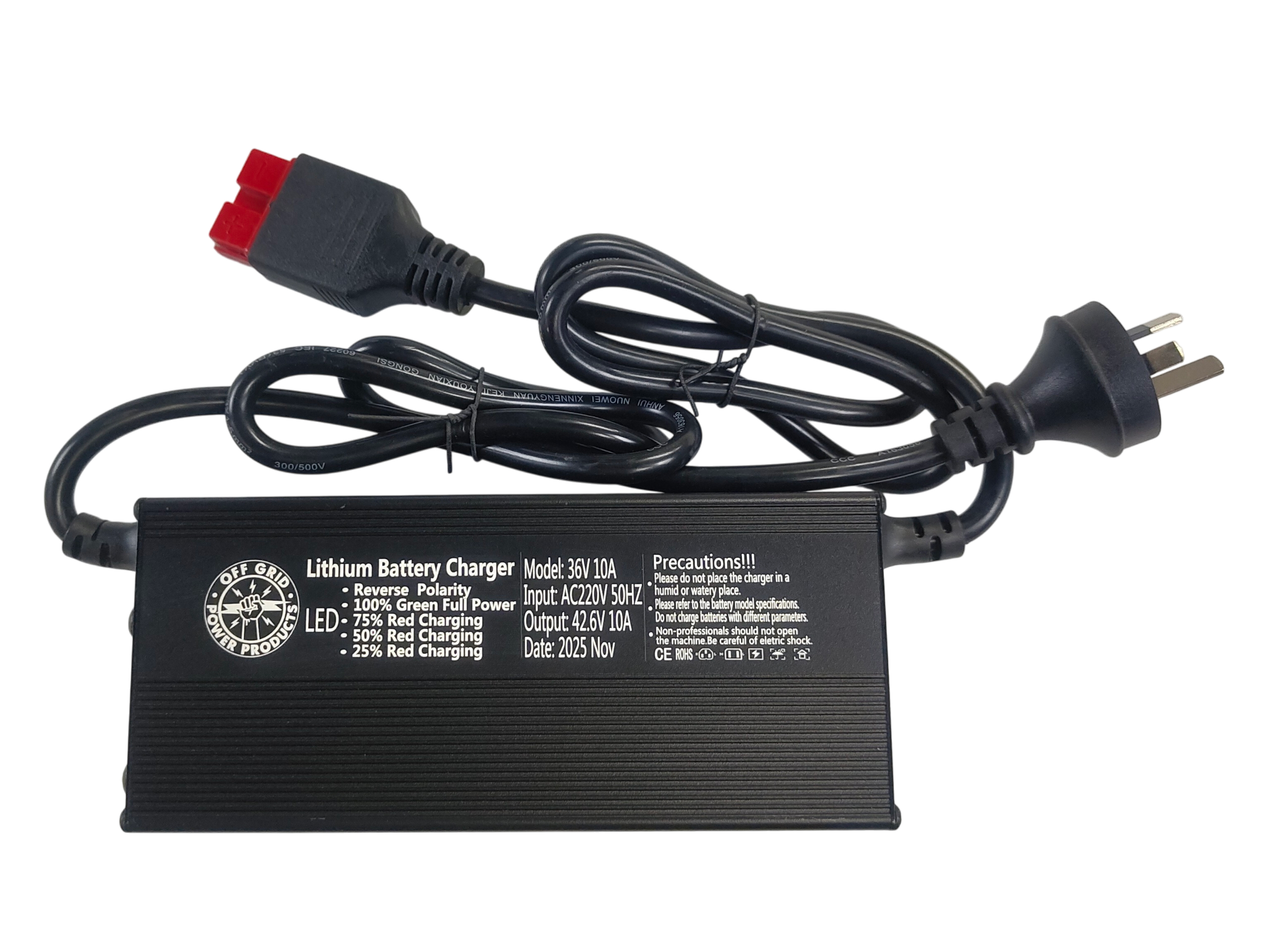 240V LiFePO₄ Wall Charger