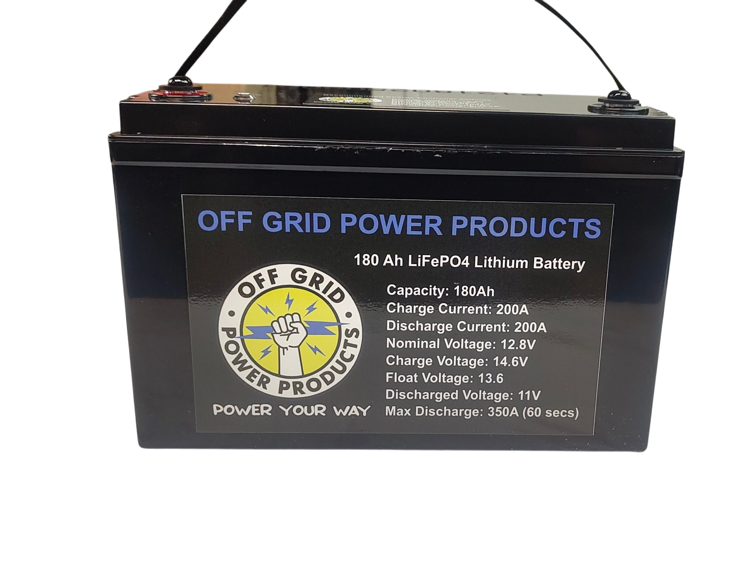 12V 180Ah LiFePO4 Lithium Battery