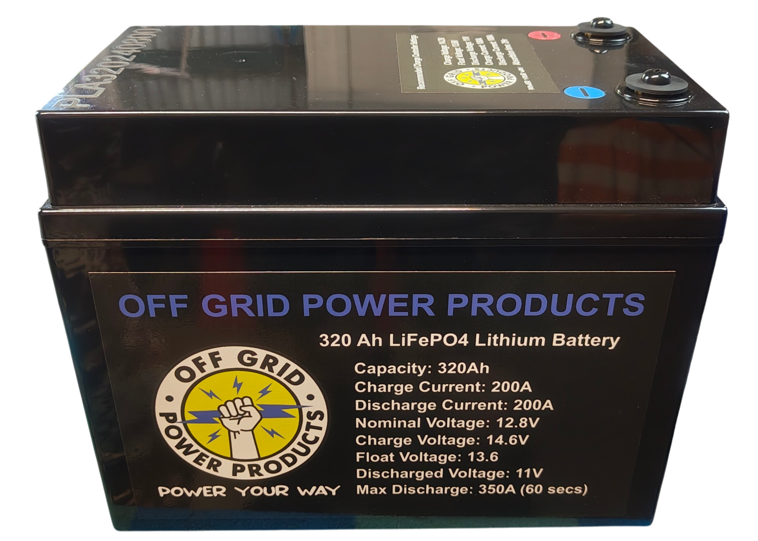 12V 320Ah LiFePO4 Lithium Battery