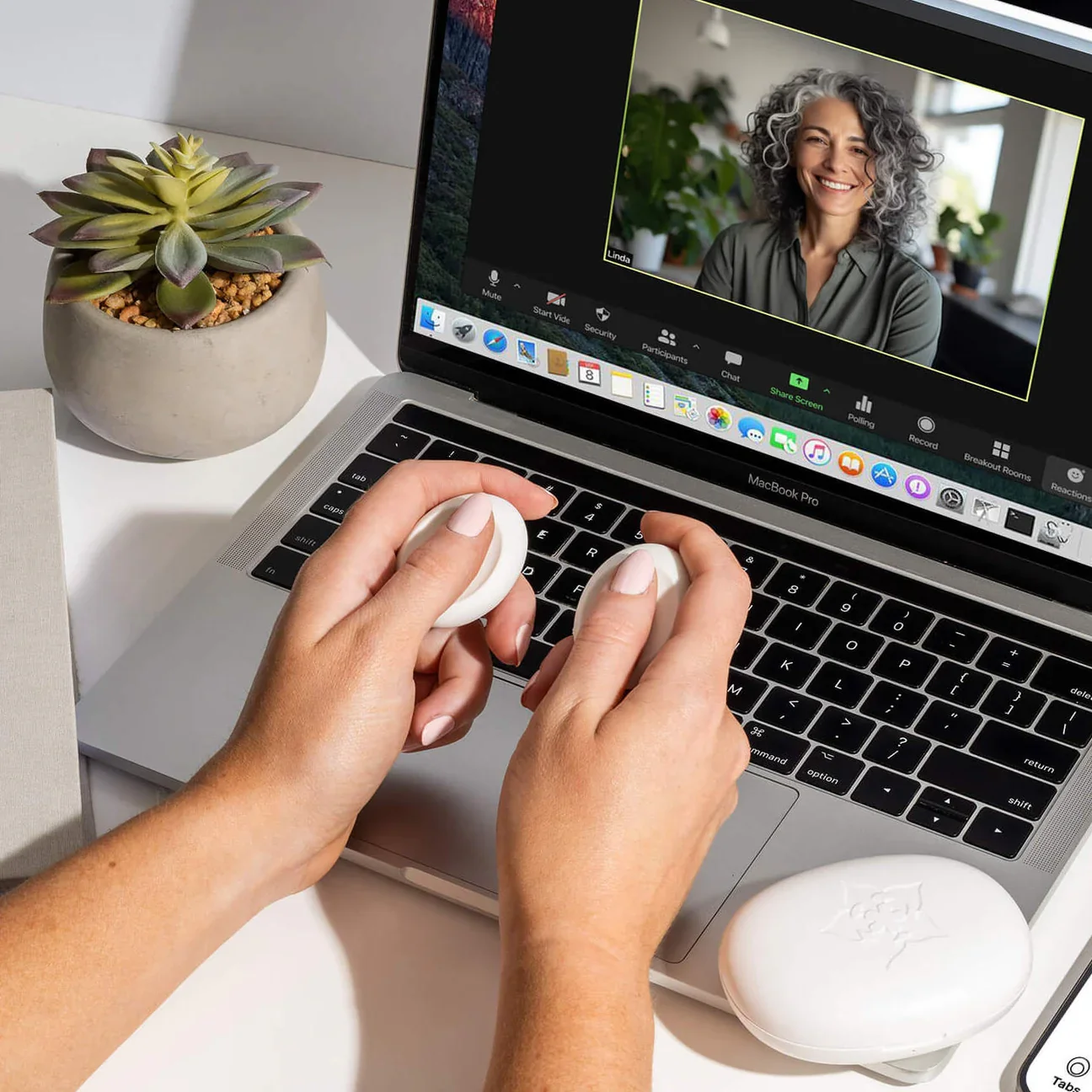 Wireless bilateral stimulation tabs help calm anxiety, improve focus, and support better sleep. They deliver EMDR-style bilateral stimulation anytime, anywhere, with no cords. Use the Bluetooth app for a self-guided session, or let your provider run