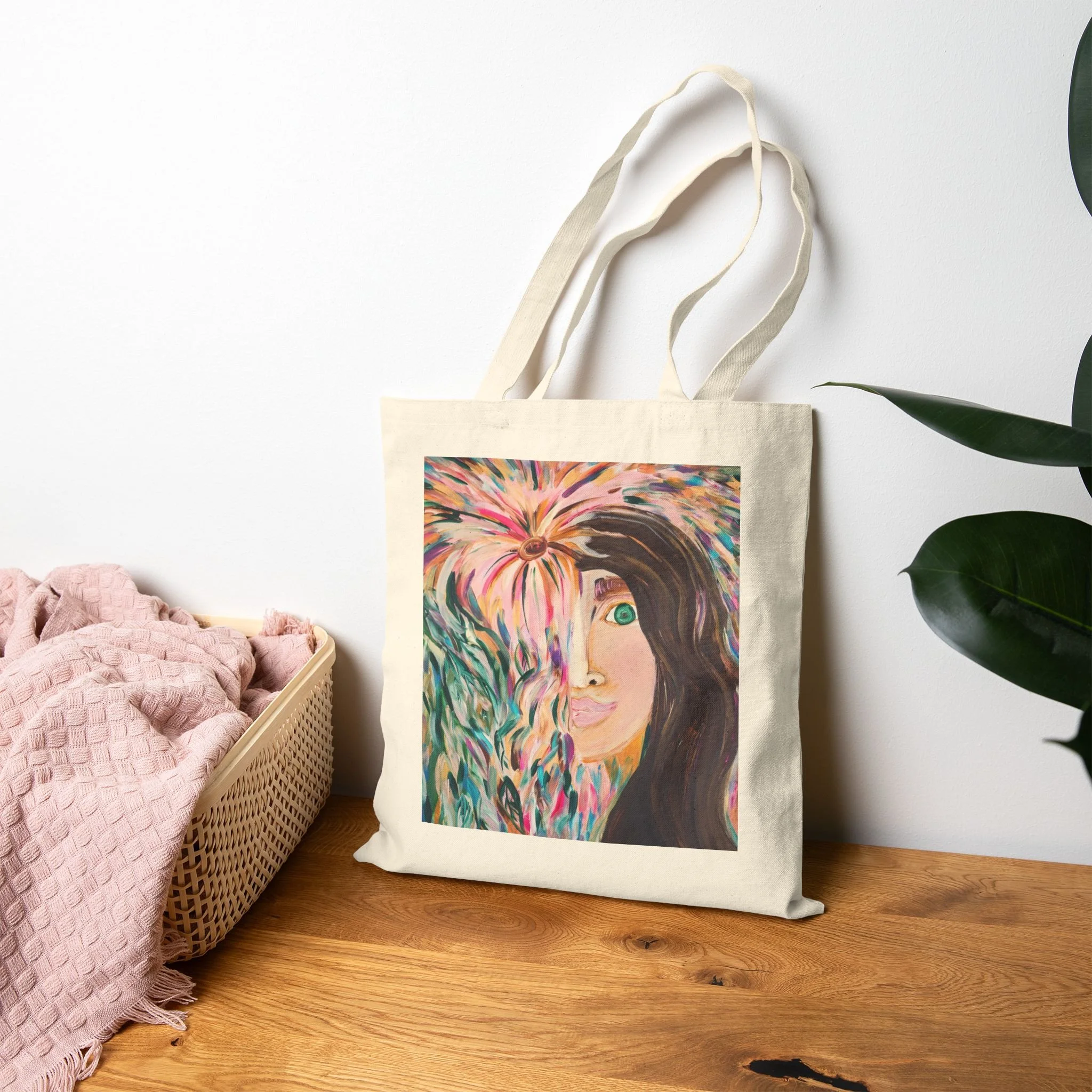 Bloom of the Inner Cosmos Tote Bag
